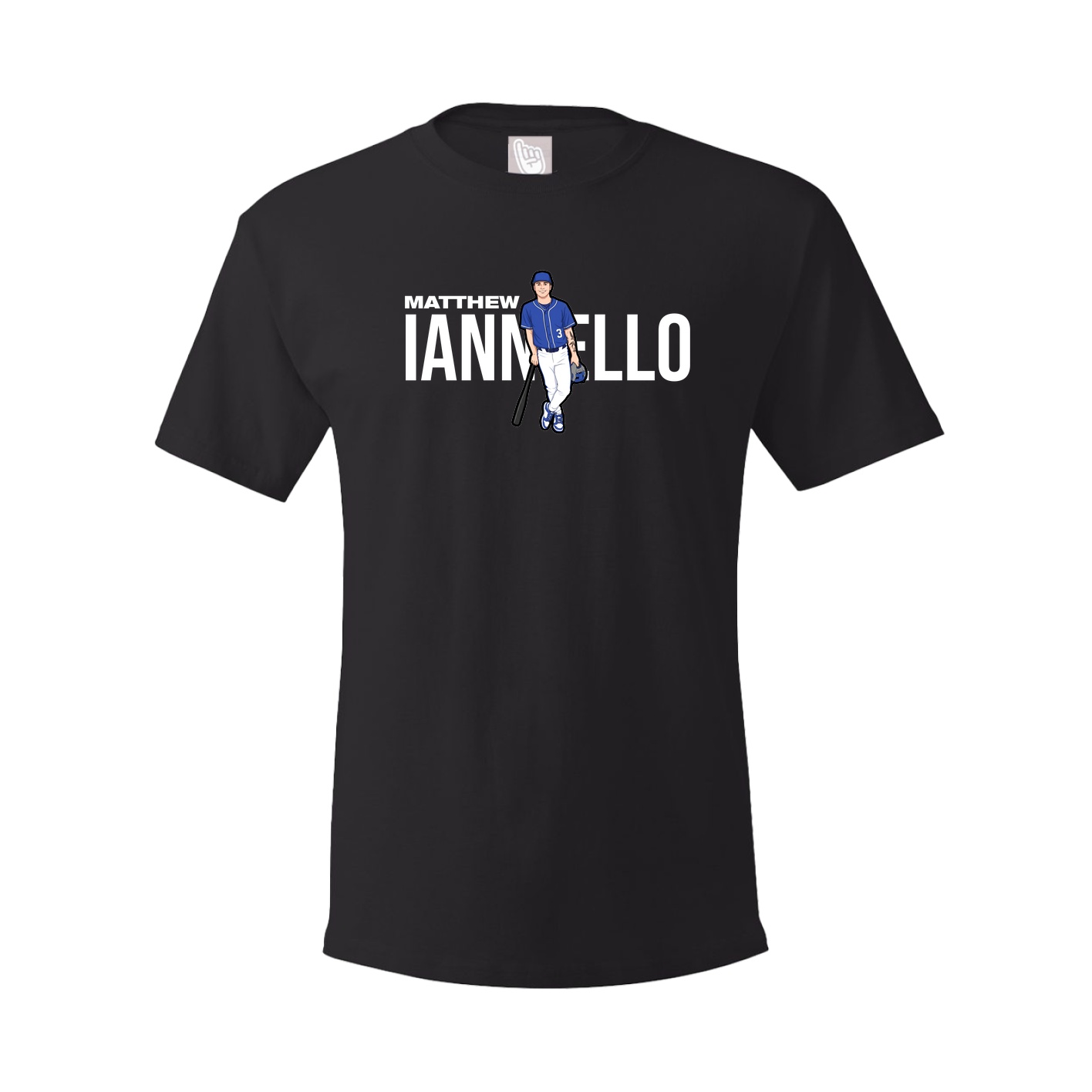 Youth Tee — Player Name in Black