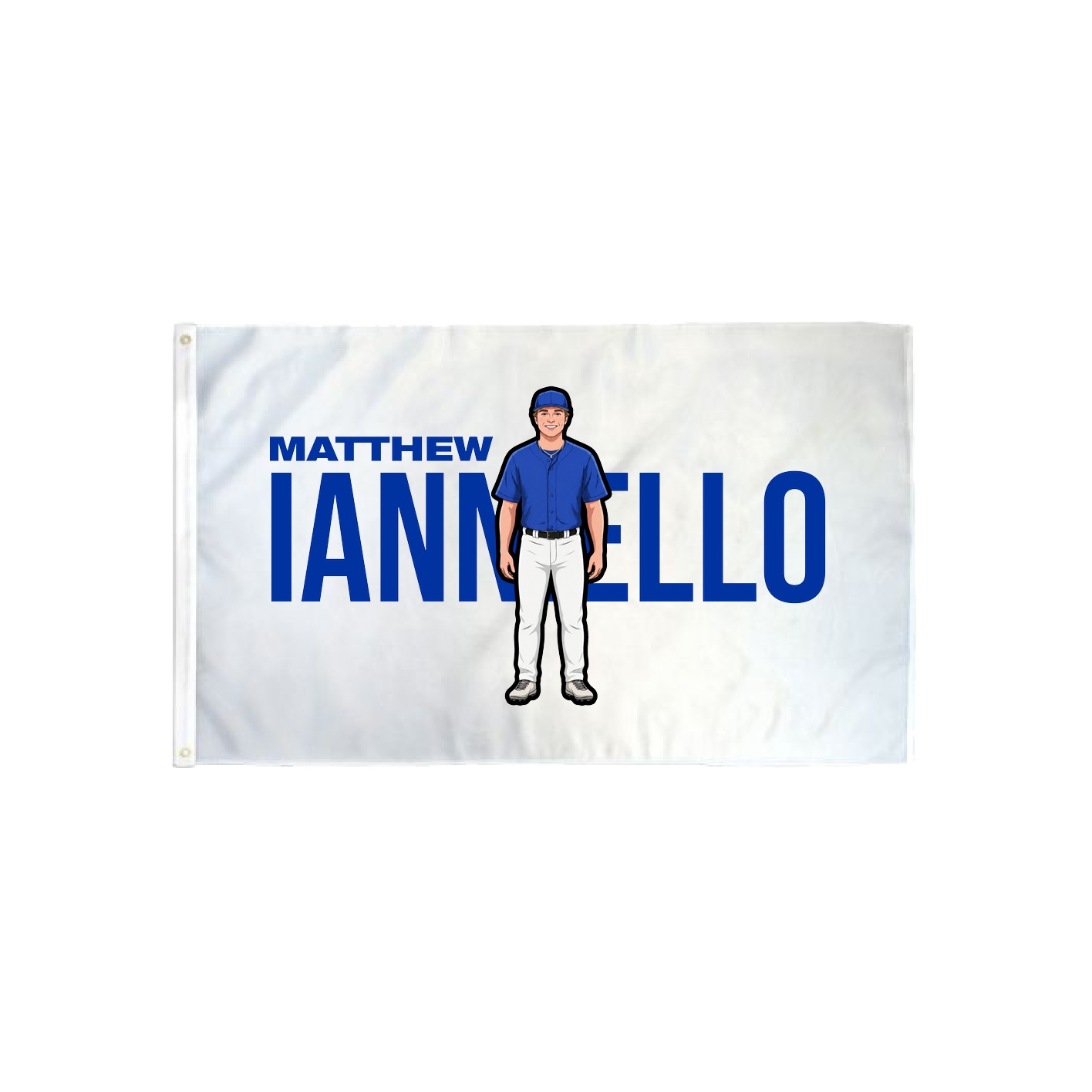 3x5 Flag — Player Name in Classic