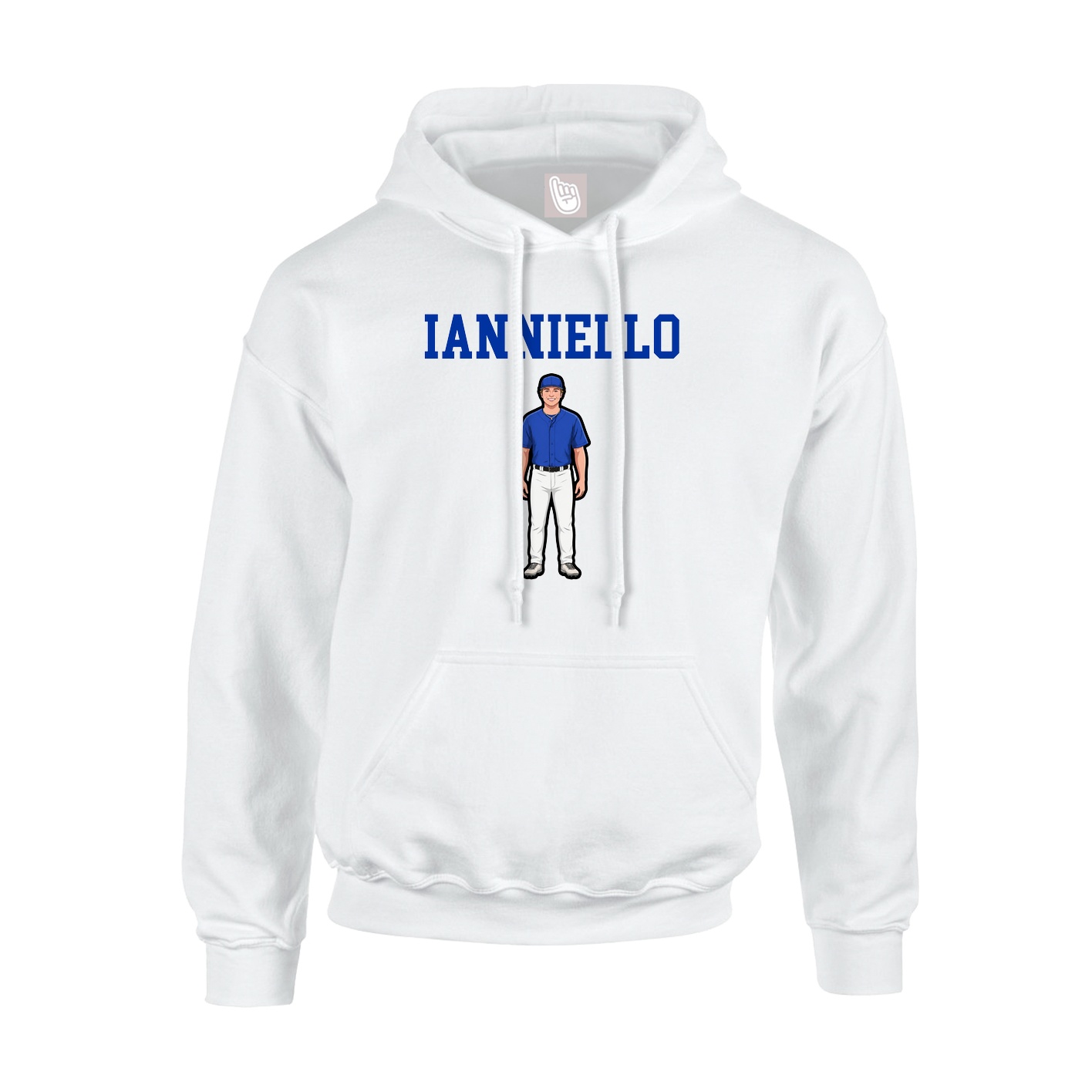 Youth Hoodie — Shirsey in White