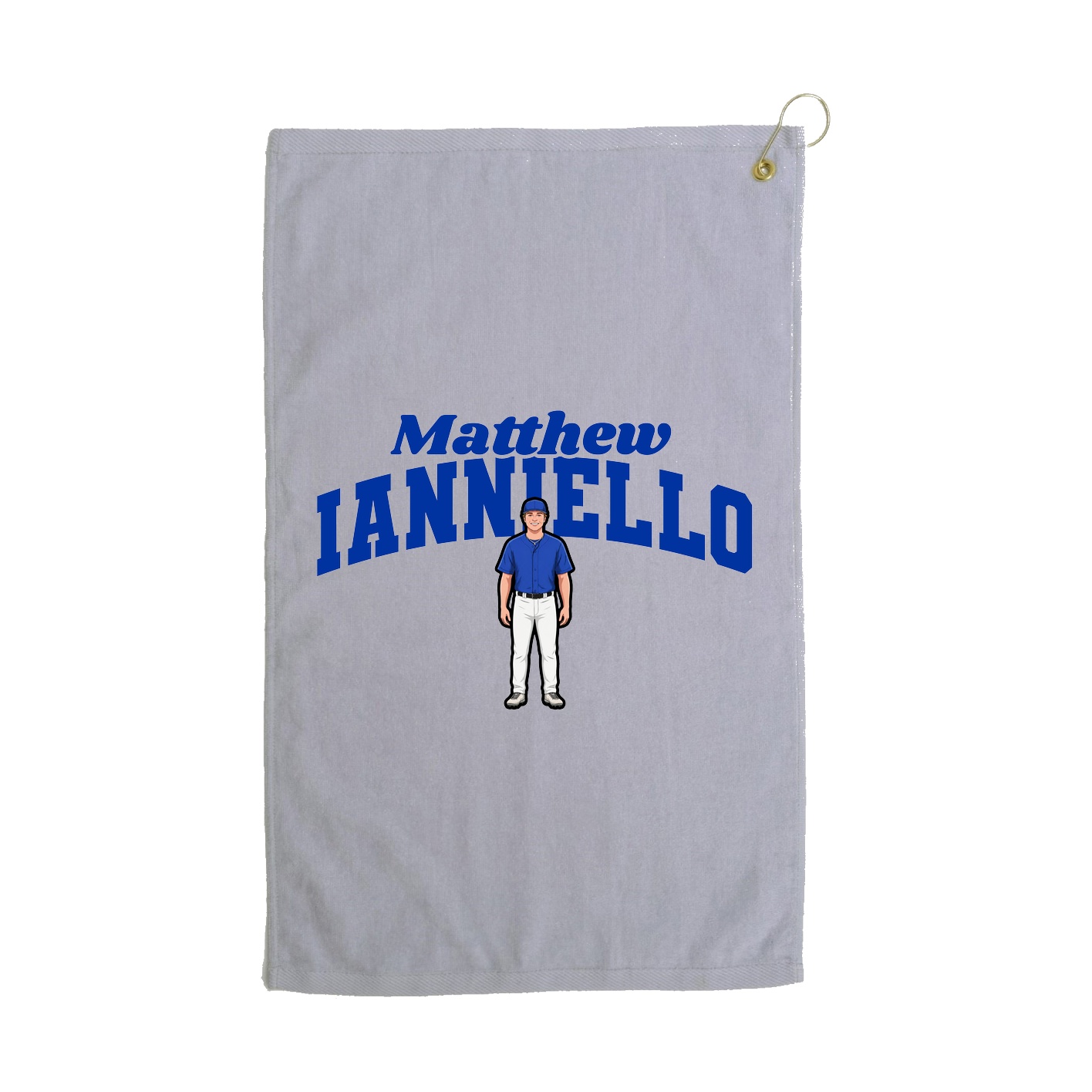 Golf Towel — Signature Arch in Grey