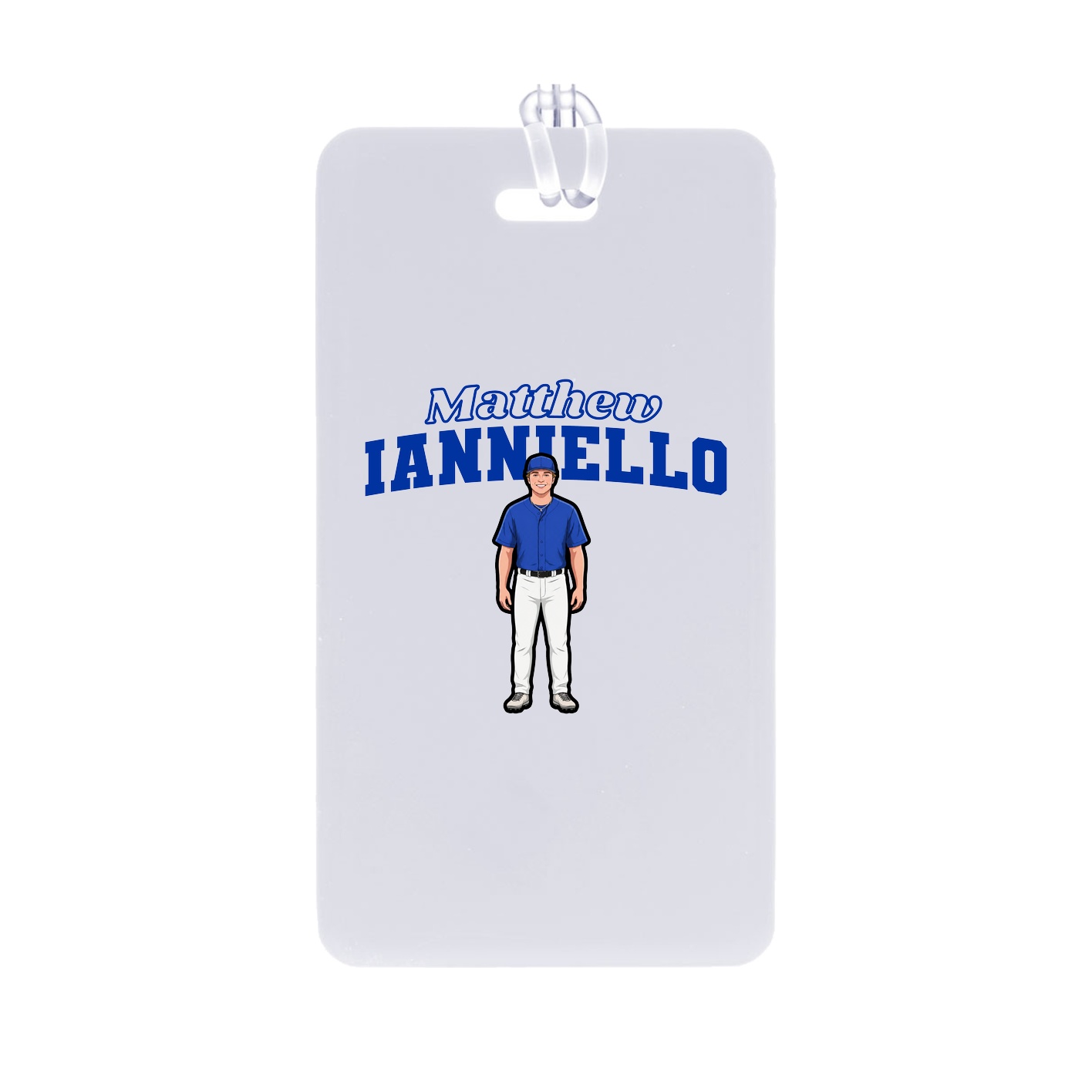 Bag Tag — Name Arch in Classic