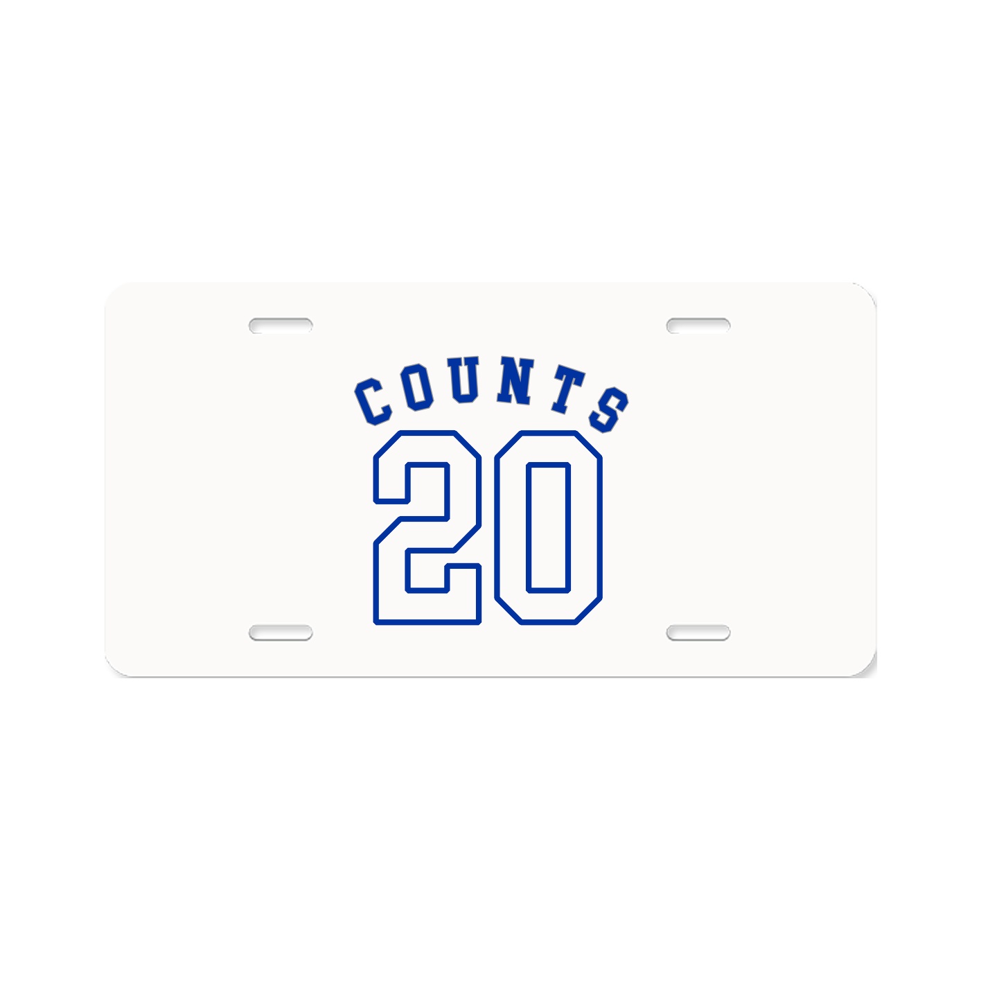 License Plate — Shirsey Arch in Classic