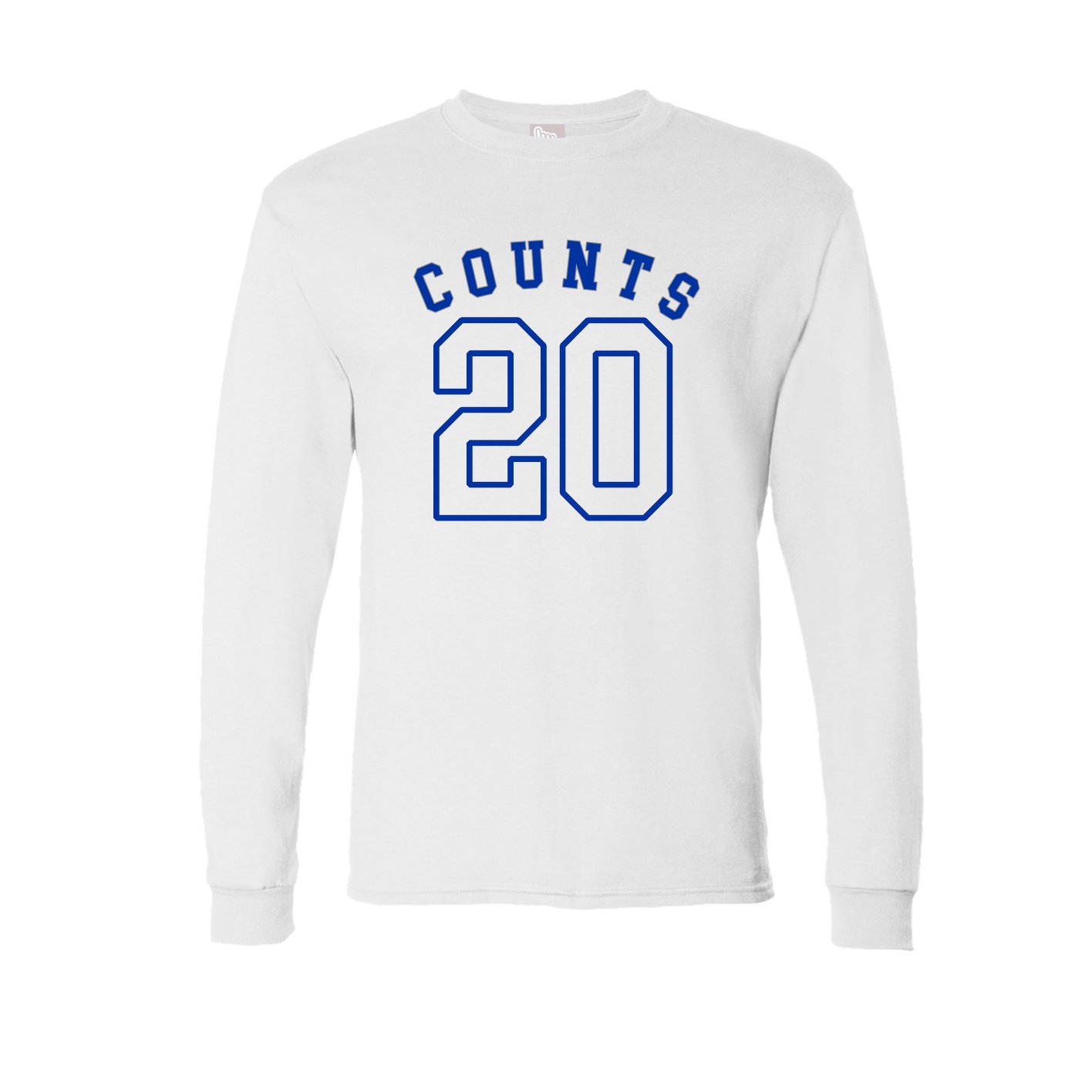 Long Sleeve Tee — Shirsey Arch in White