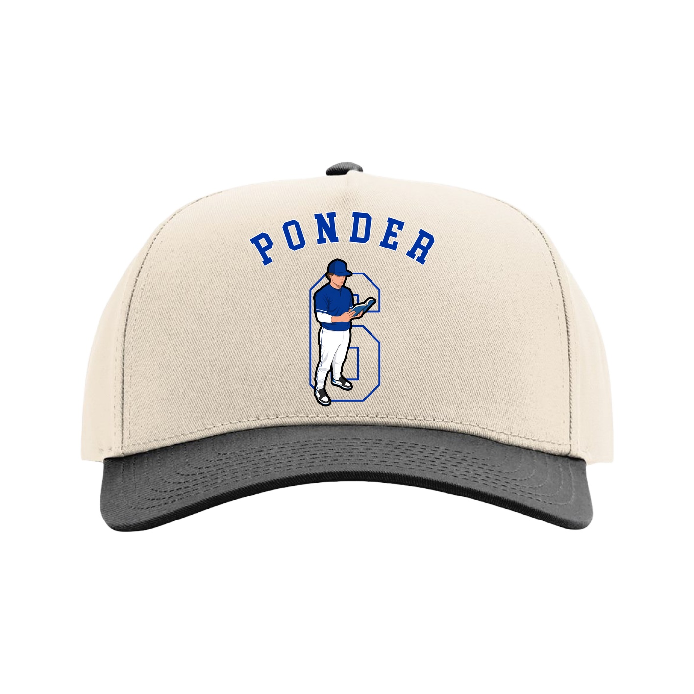 Full Fabric Five-Panel Champ Cap