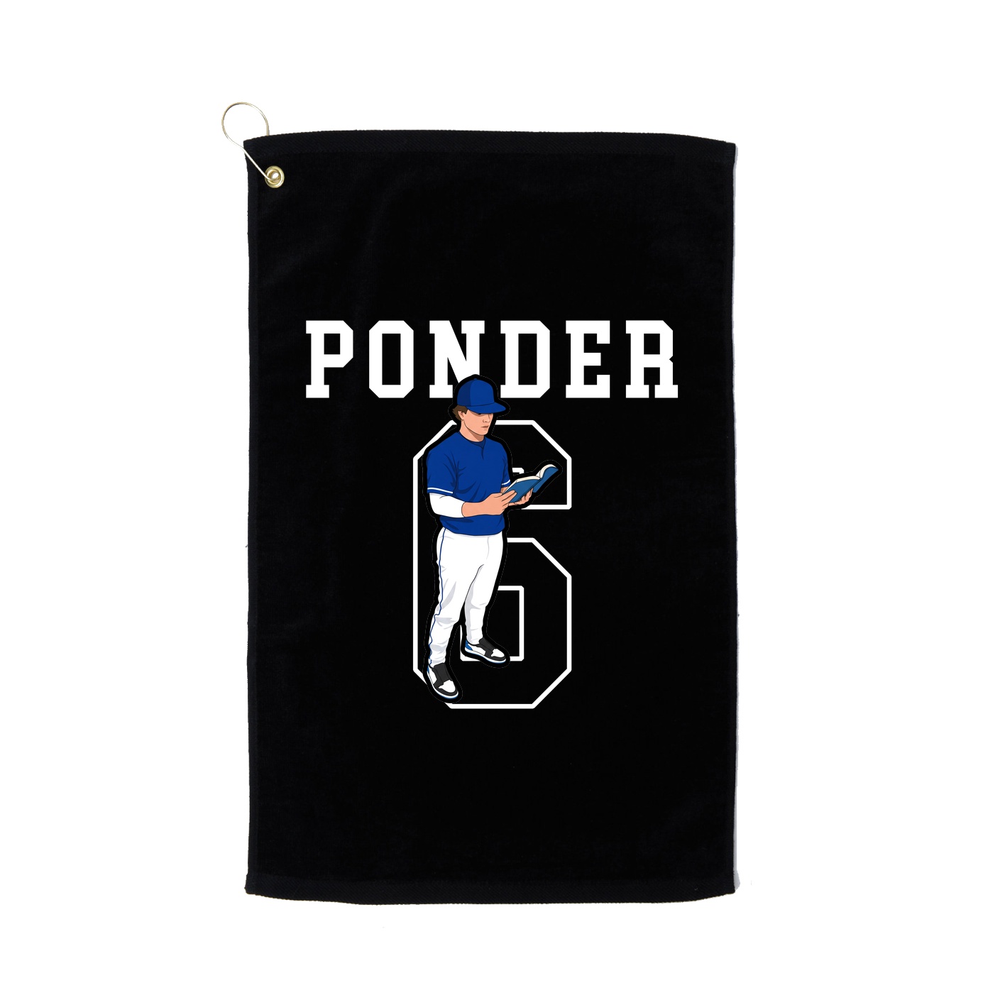 Golf Towel — Shirsey in Black