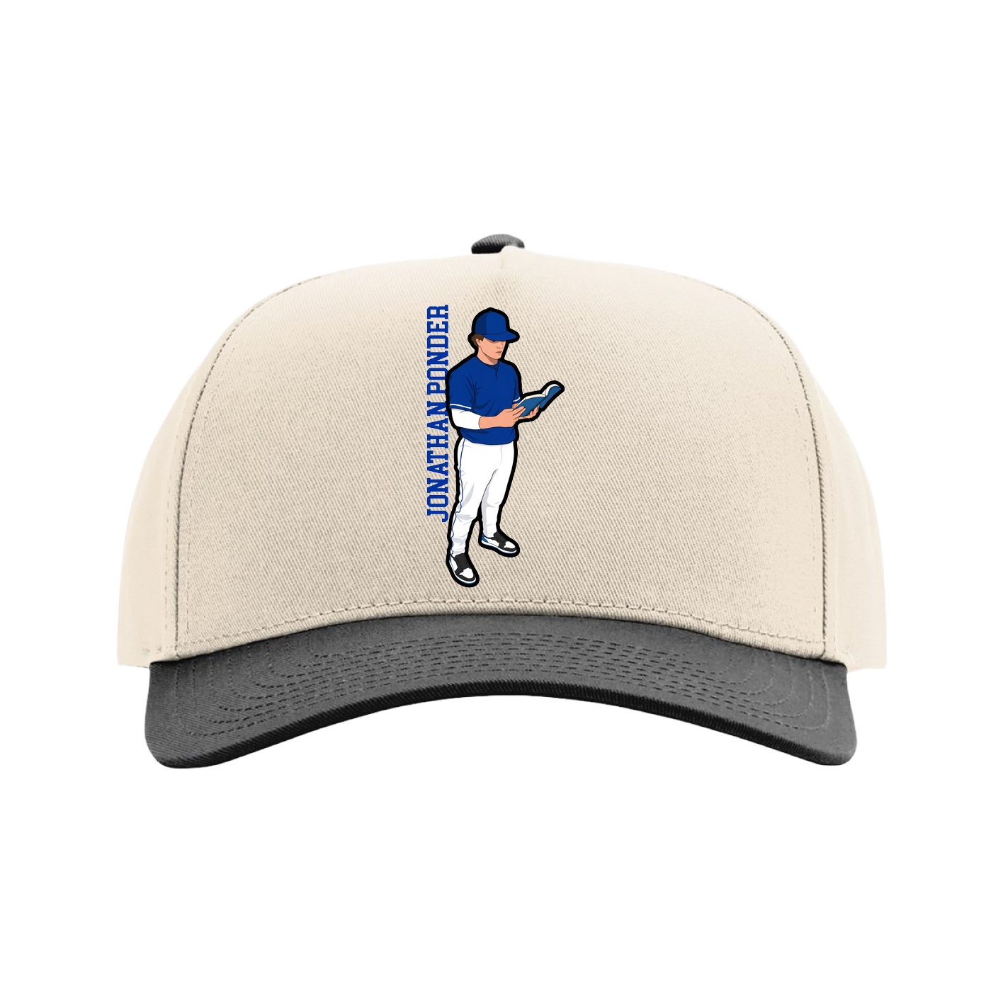 Full Fabric Five-Panel Champ Cap