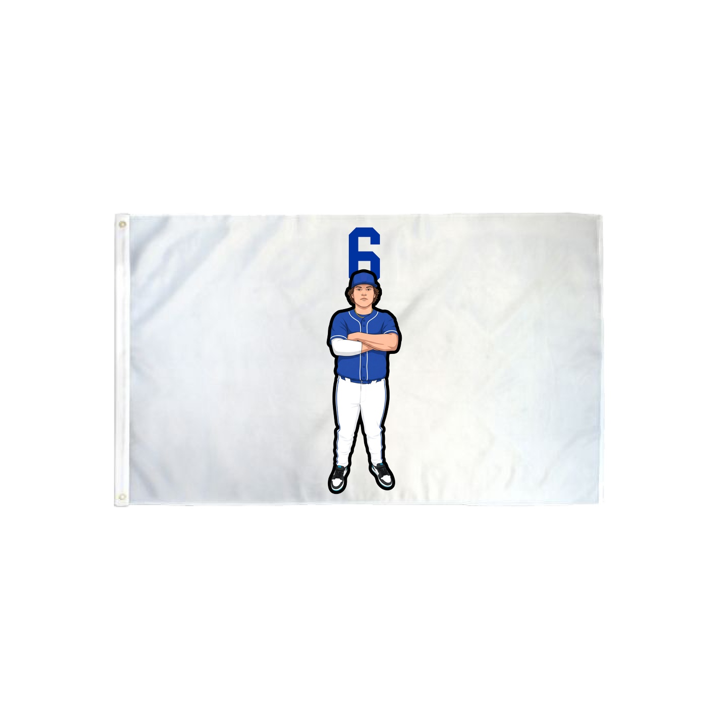 3x5 Flag — Number Top in Classic