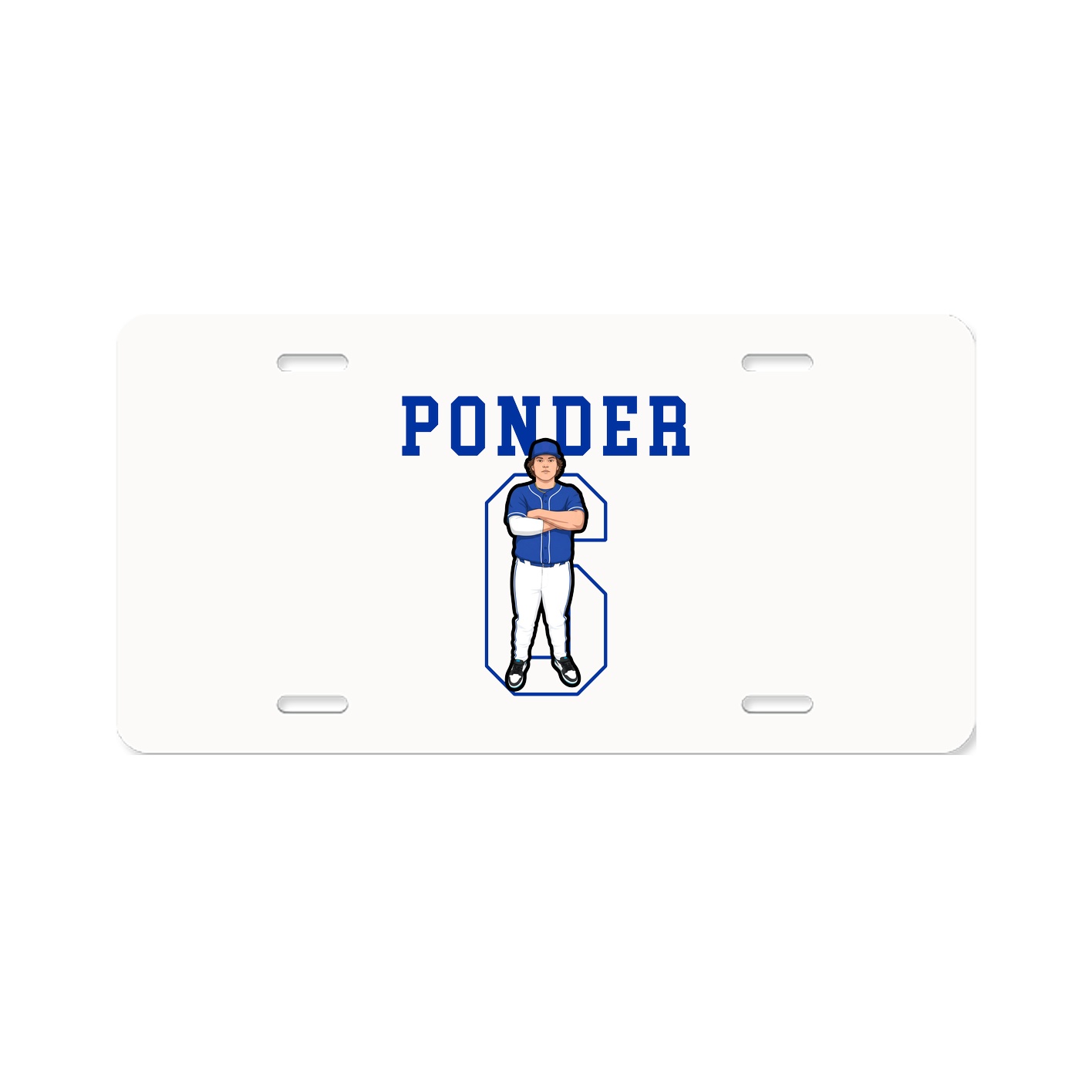 License Plate — Shirsey in Classic