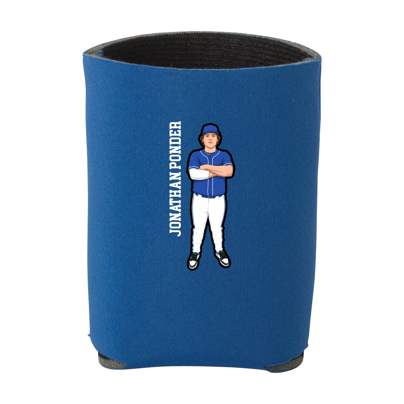 Can Holder — Name Vertical in Royal