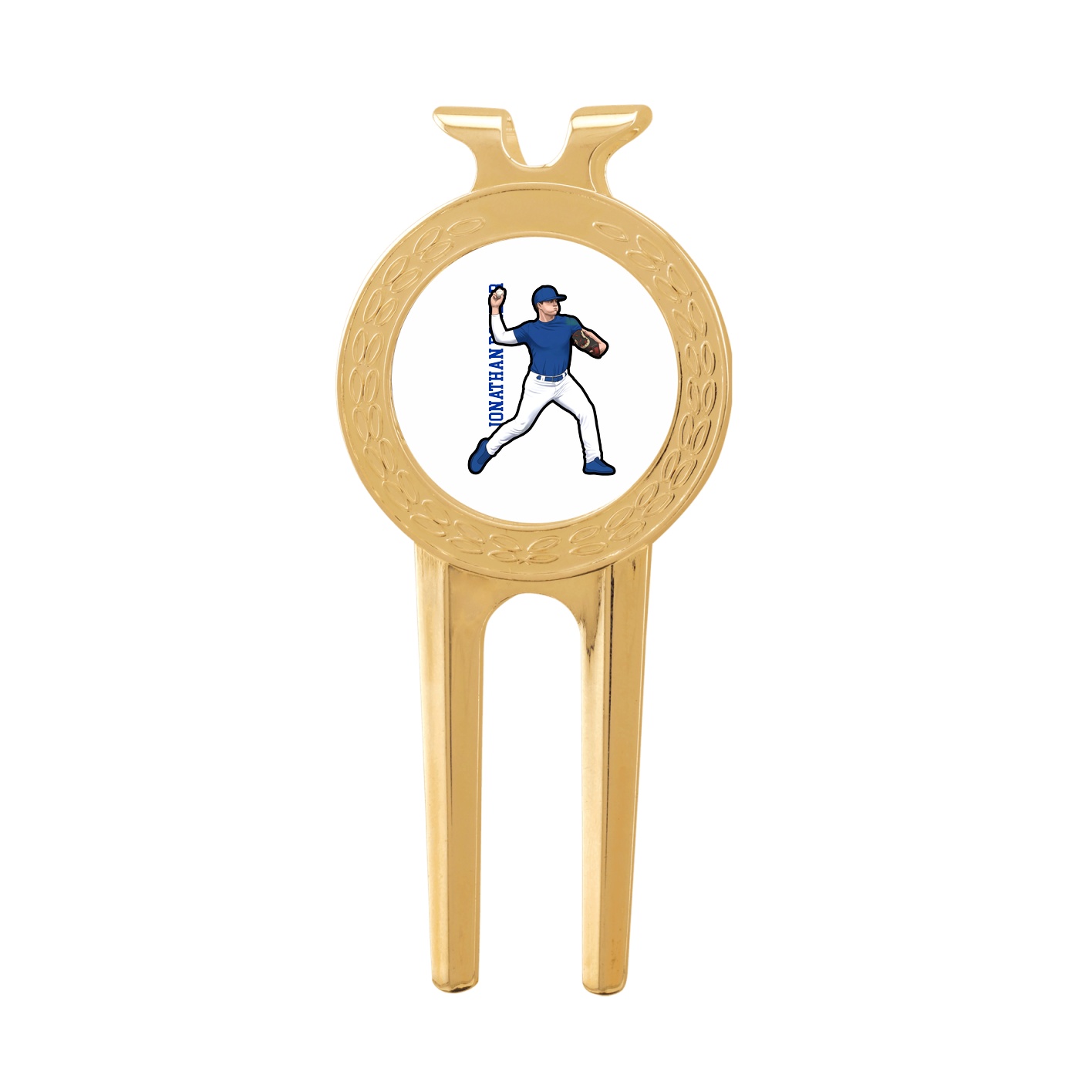 Divot Tool with Ball Marker — Name Vertical in Classic
