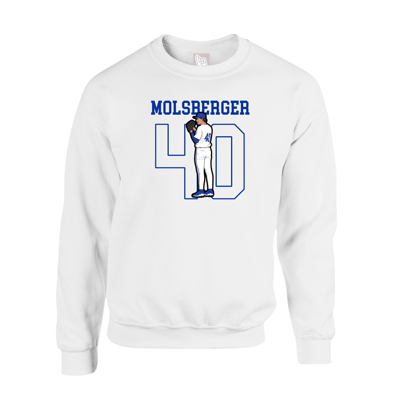 Fleece Crew — Shirsey in White