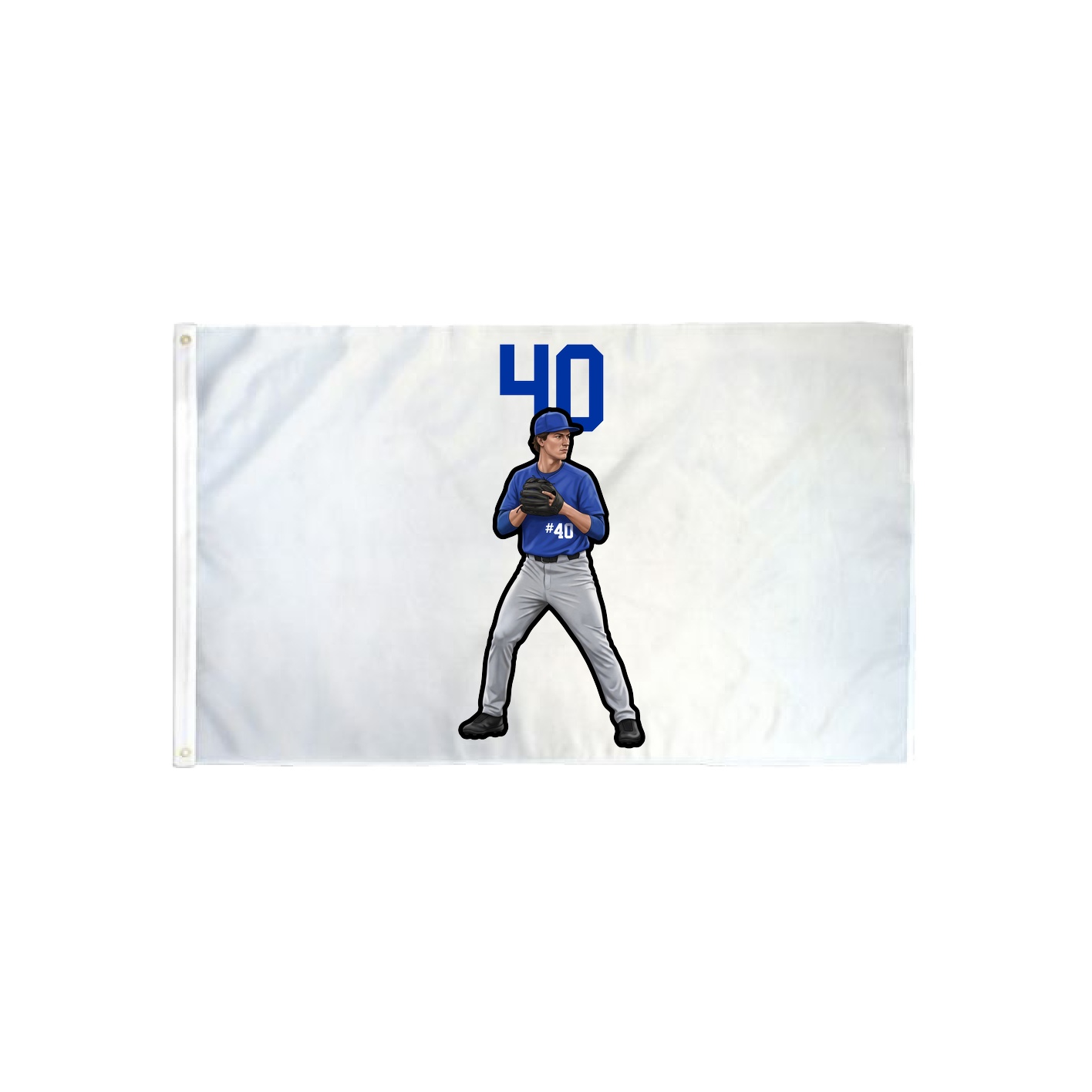 3x5 Flag — Number Top in Classic