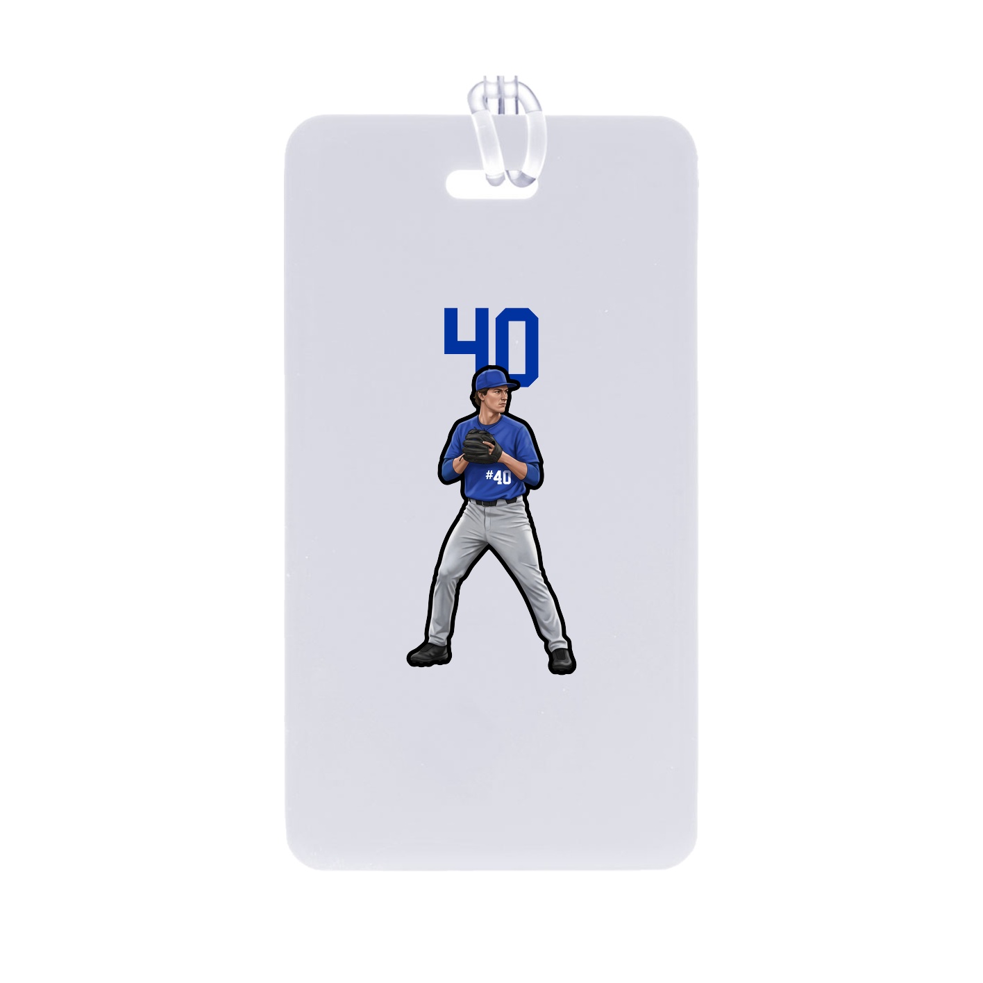 Bag Tag — Number Top in Classic