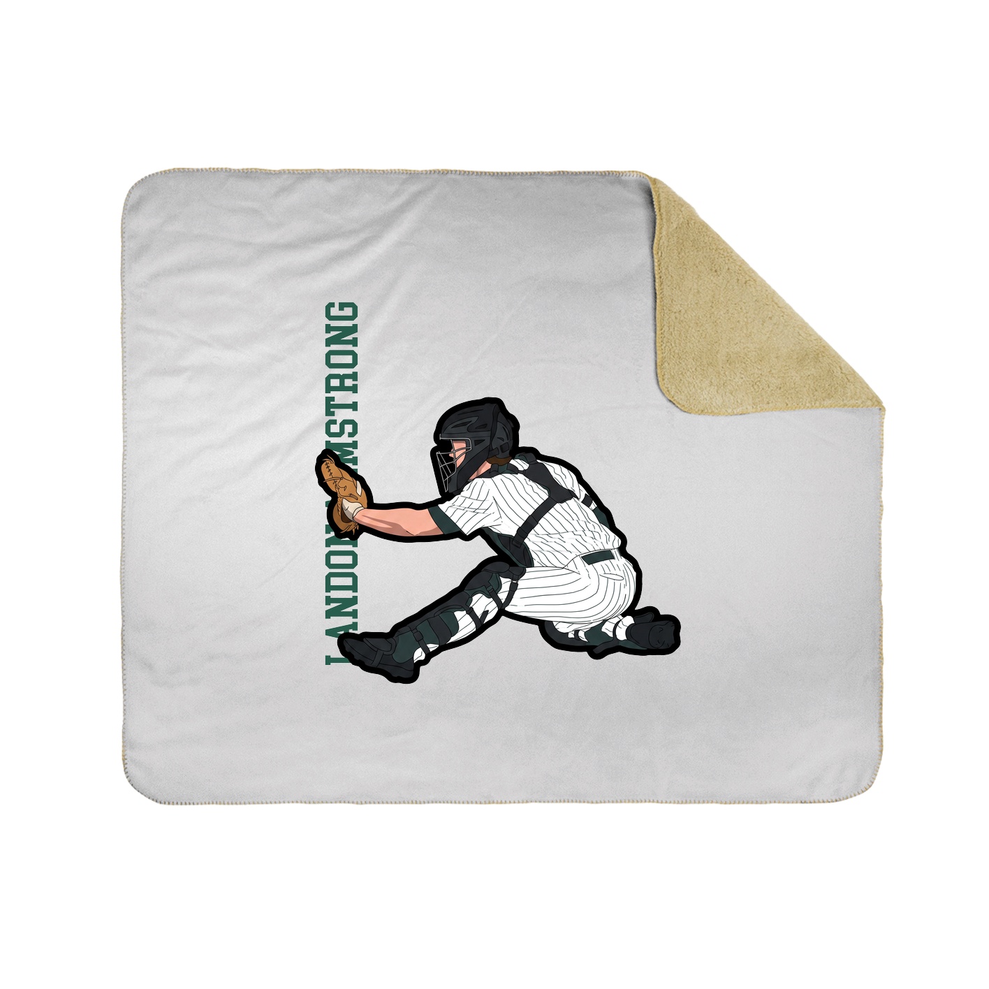 50x60 Sherpa Lined Throw Blanket