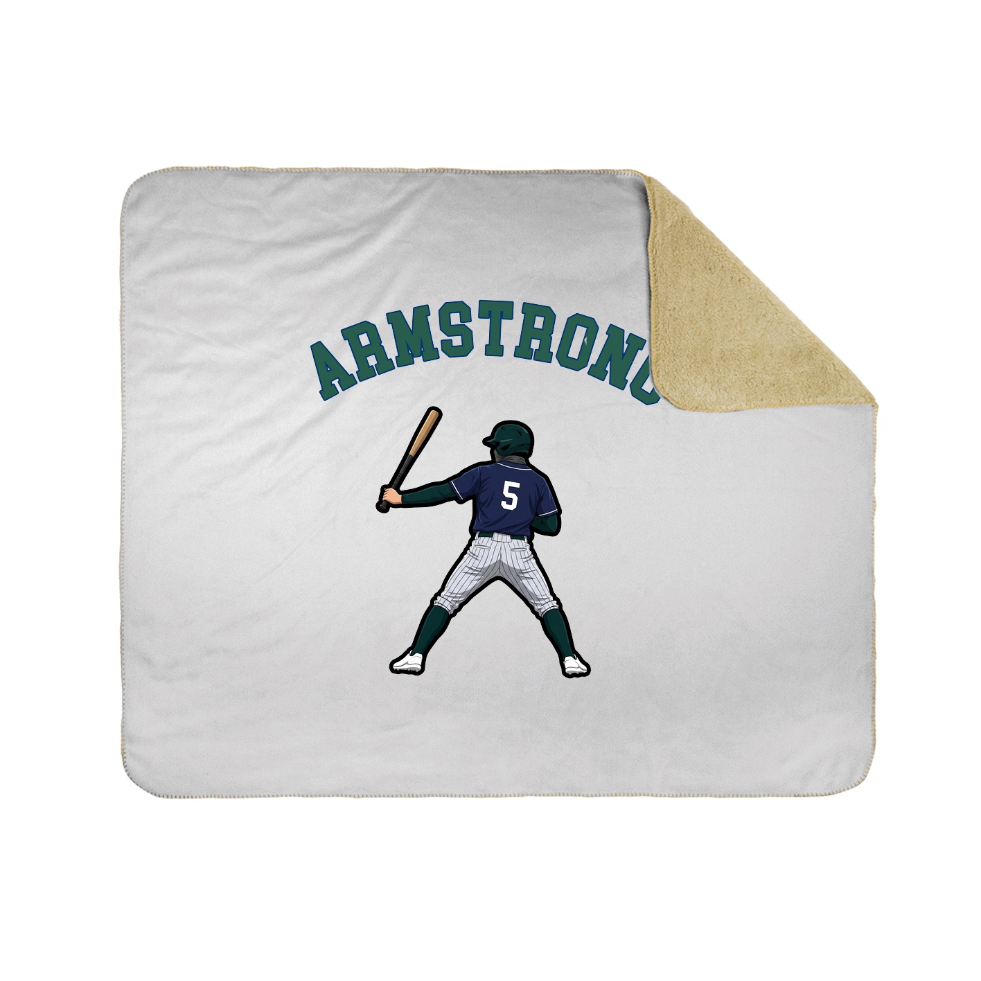Throw Blanket — Shirsey Arch in White