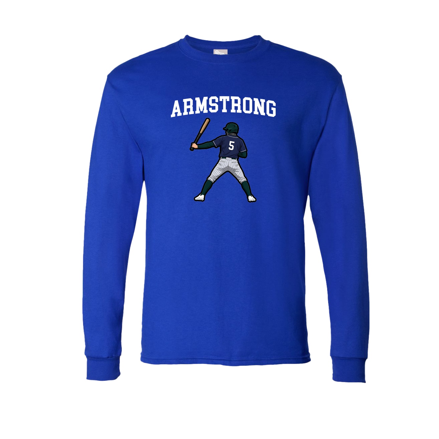 Long Sleeve Tee — Shirsey in Royal