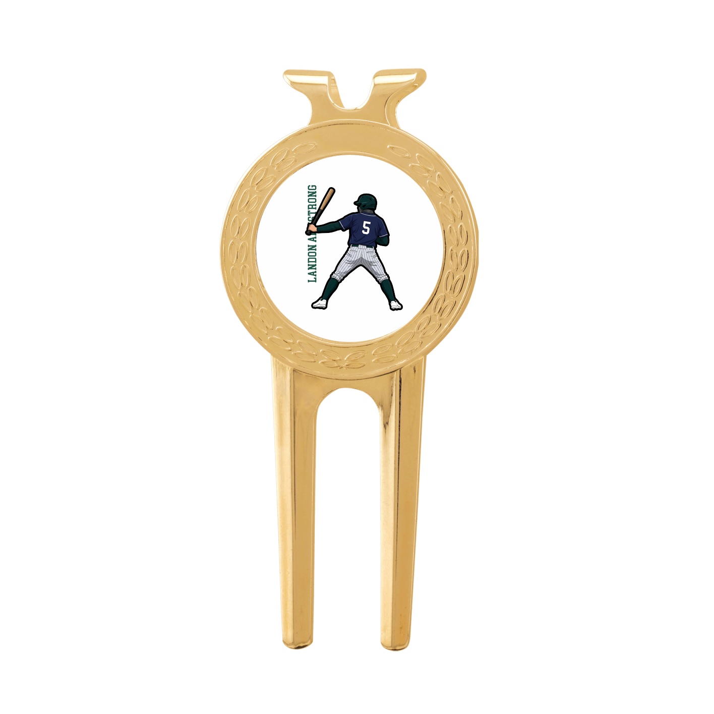 Divot Tool with Ball Marker — Name Vertical in Classic