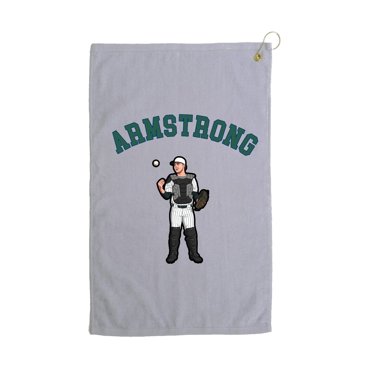 Golf Towel — Shirsey Arch in Grey