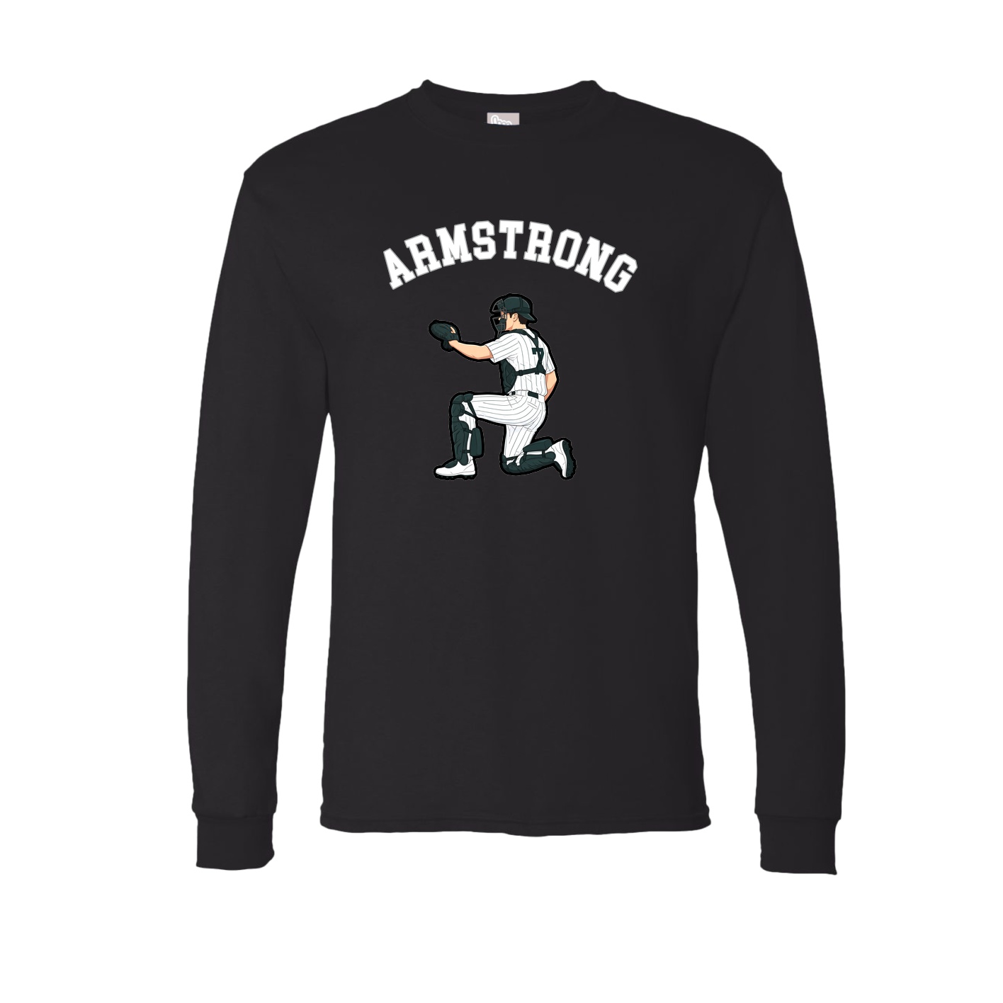 Long Sleeve Tee — Shirsey Arch in Black