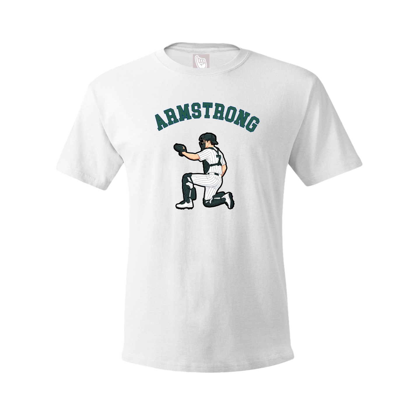 Youth Tee — Shirsey Arch in White