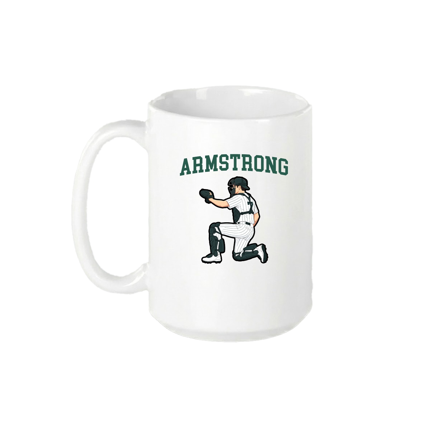 15oz Coffee Mug — Shirsey in White
