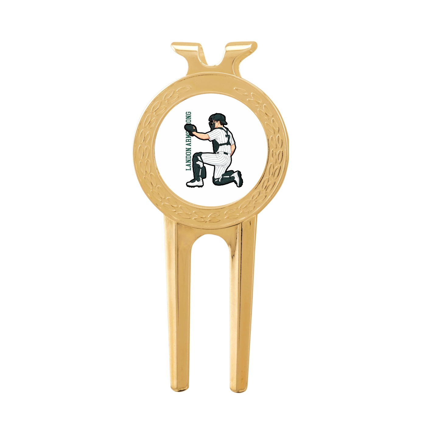 Divot Tool with Ball Marker — Name Vertical in Classic