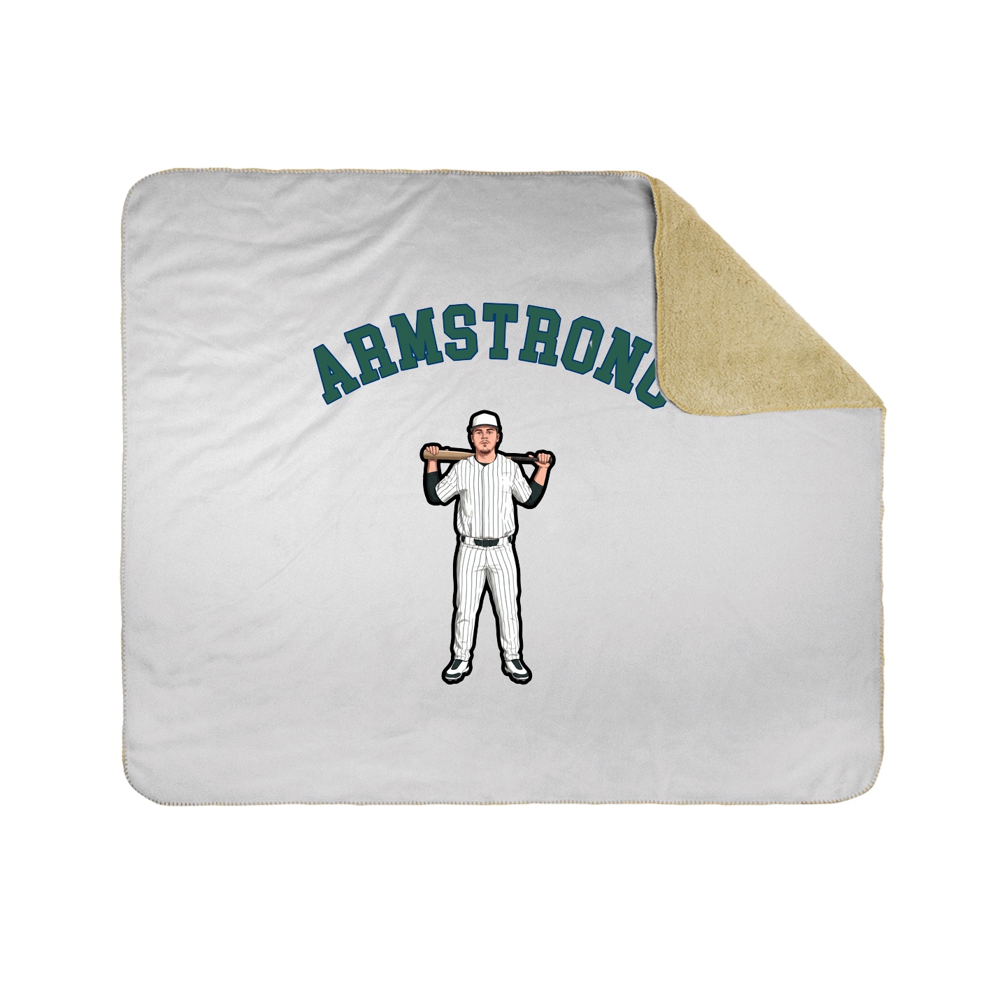 Throw Blanket — Shirsey Arch in White