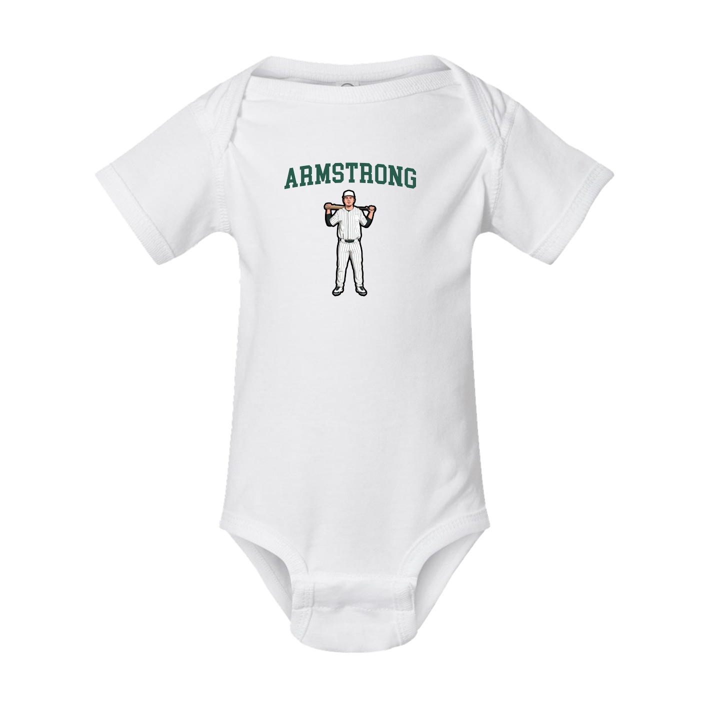 Baby Onesie — Shirsey in White