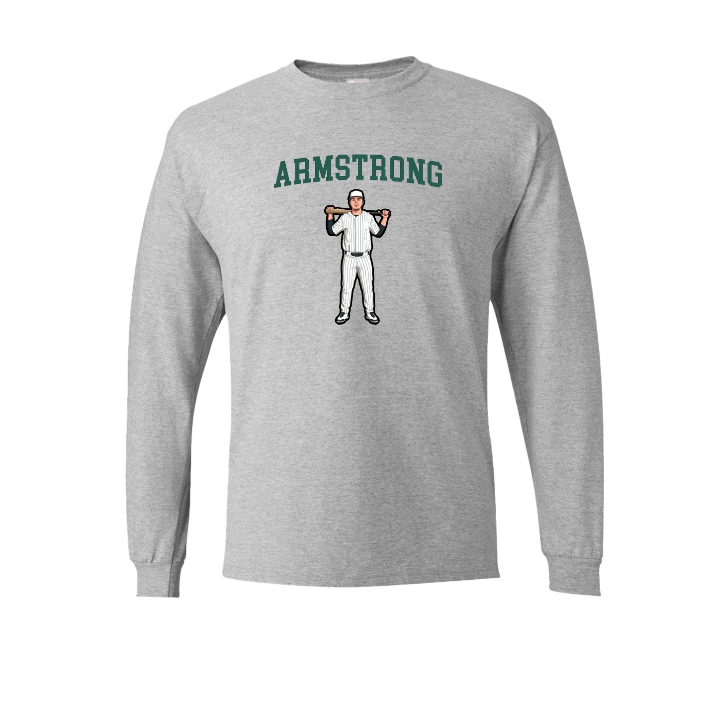 Long Sleeve Tee — Shirsey in Grey