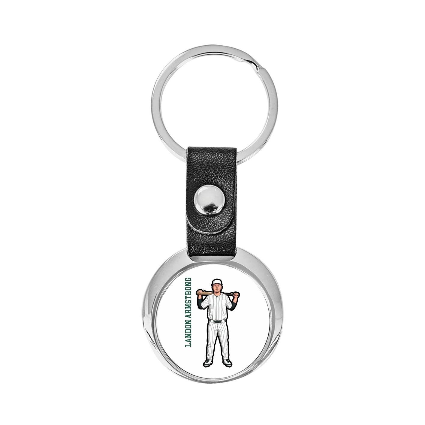 Key Chain — Name Vertical in Classic