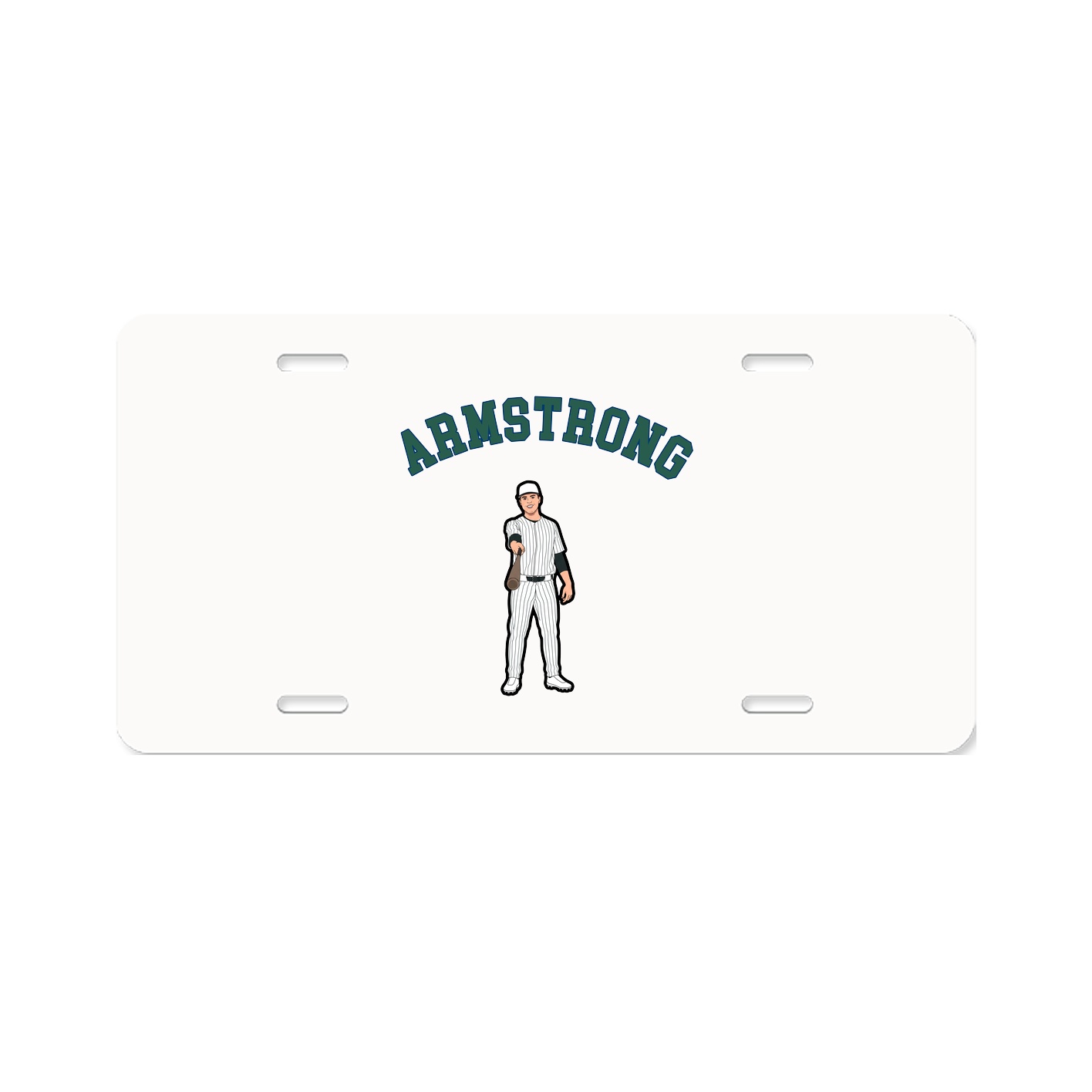 License Plate — Shirsey Arch in Classic