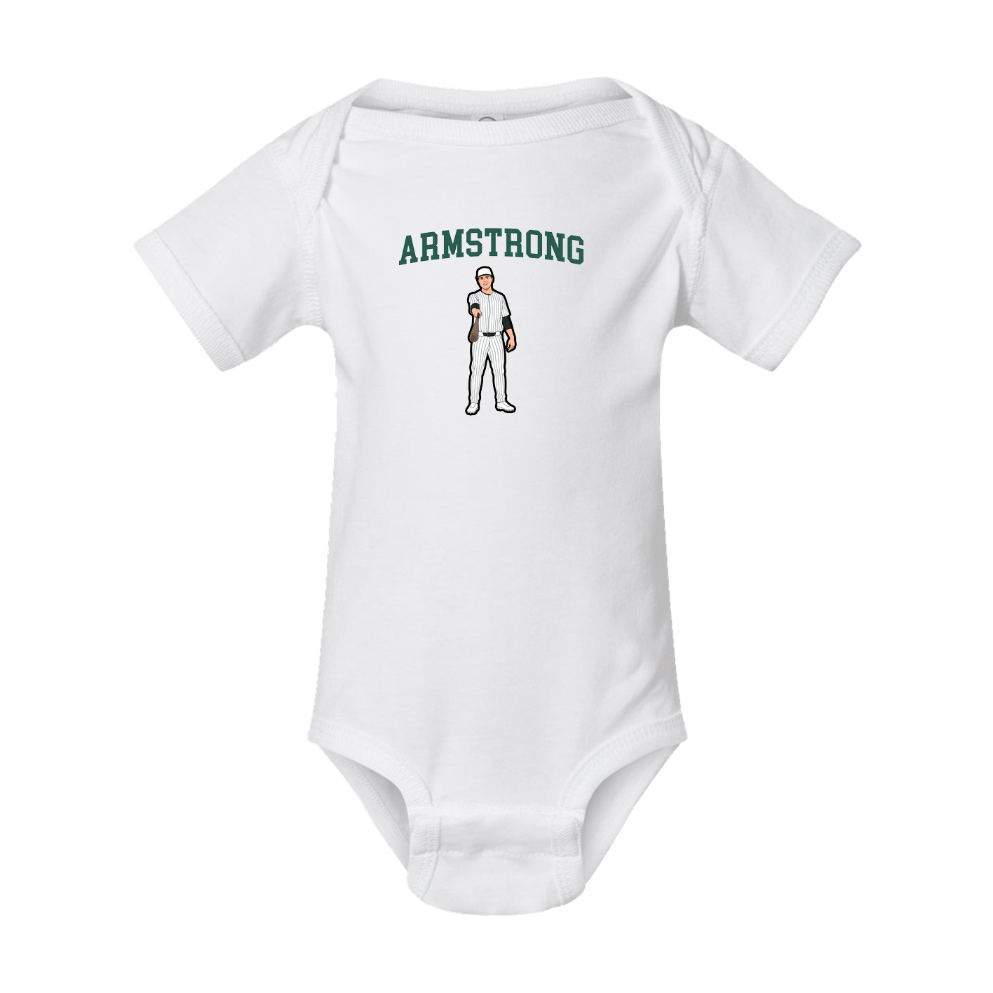 Baby Onesie — Shirsey in White