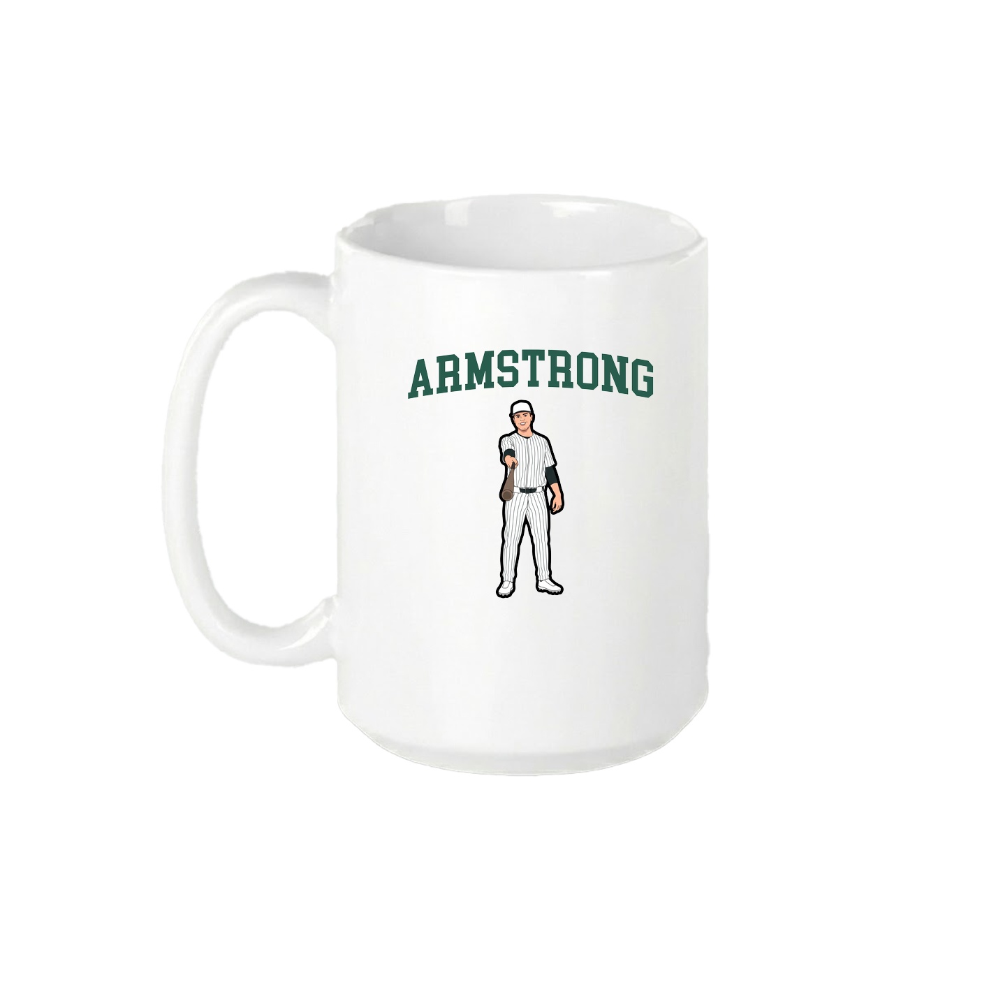 15oz Coffee Mug — Shirsey in White