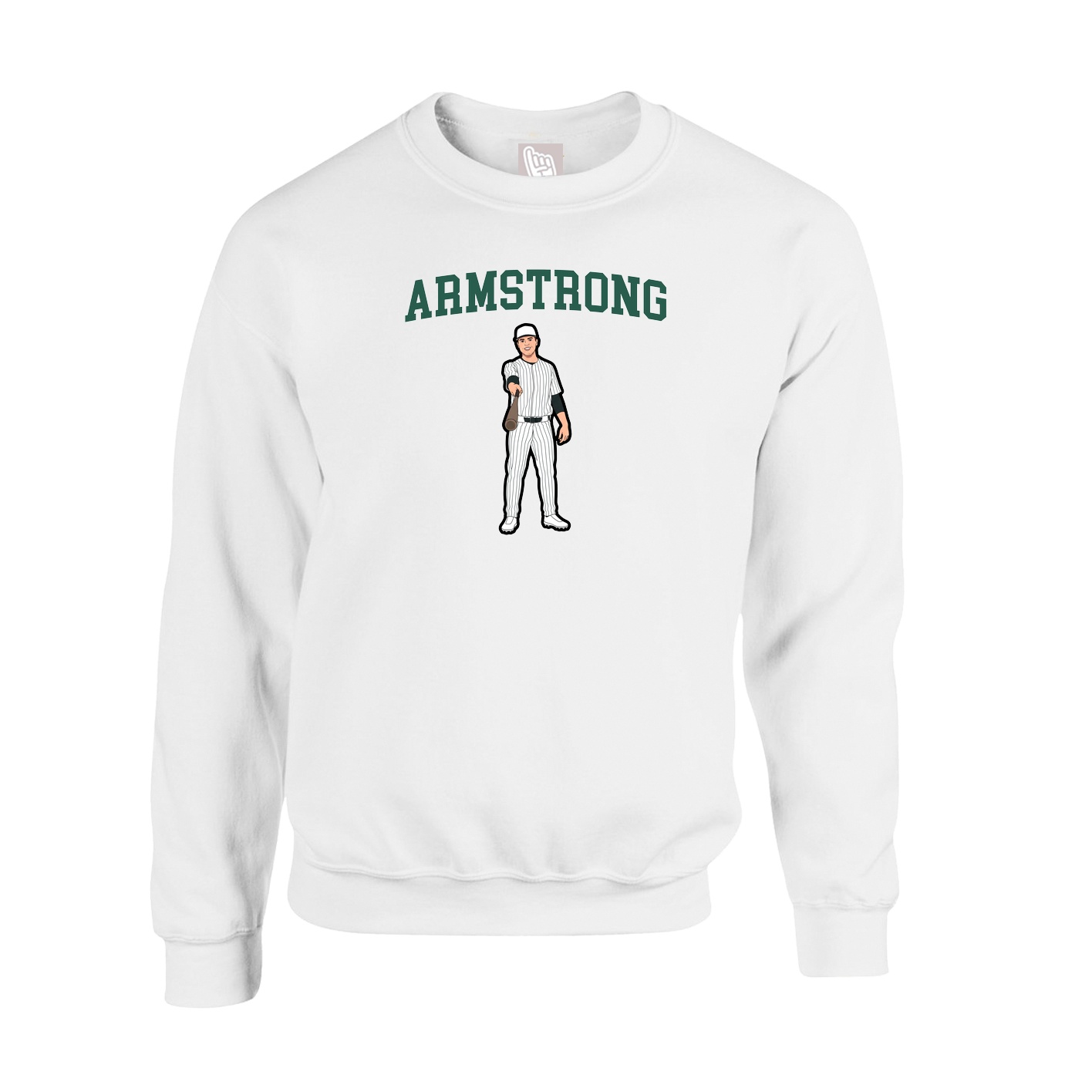 Fleece Crew — Shirsey in White