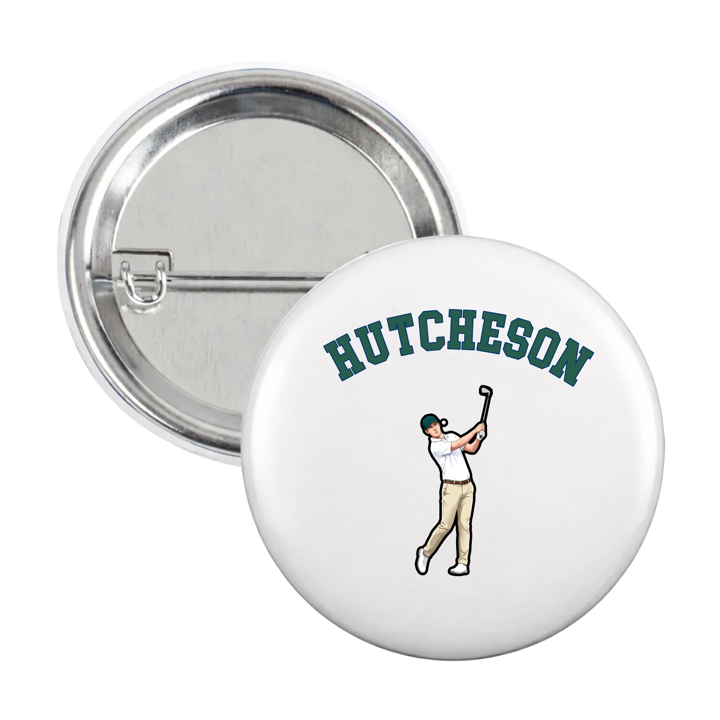 Game Day Button — Shirsey Arch in White