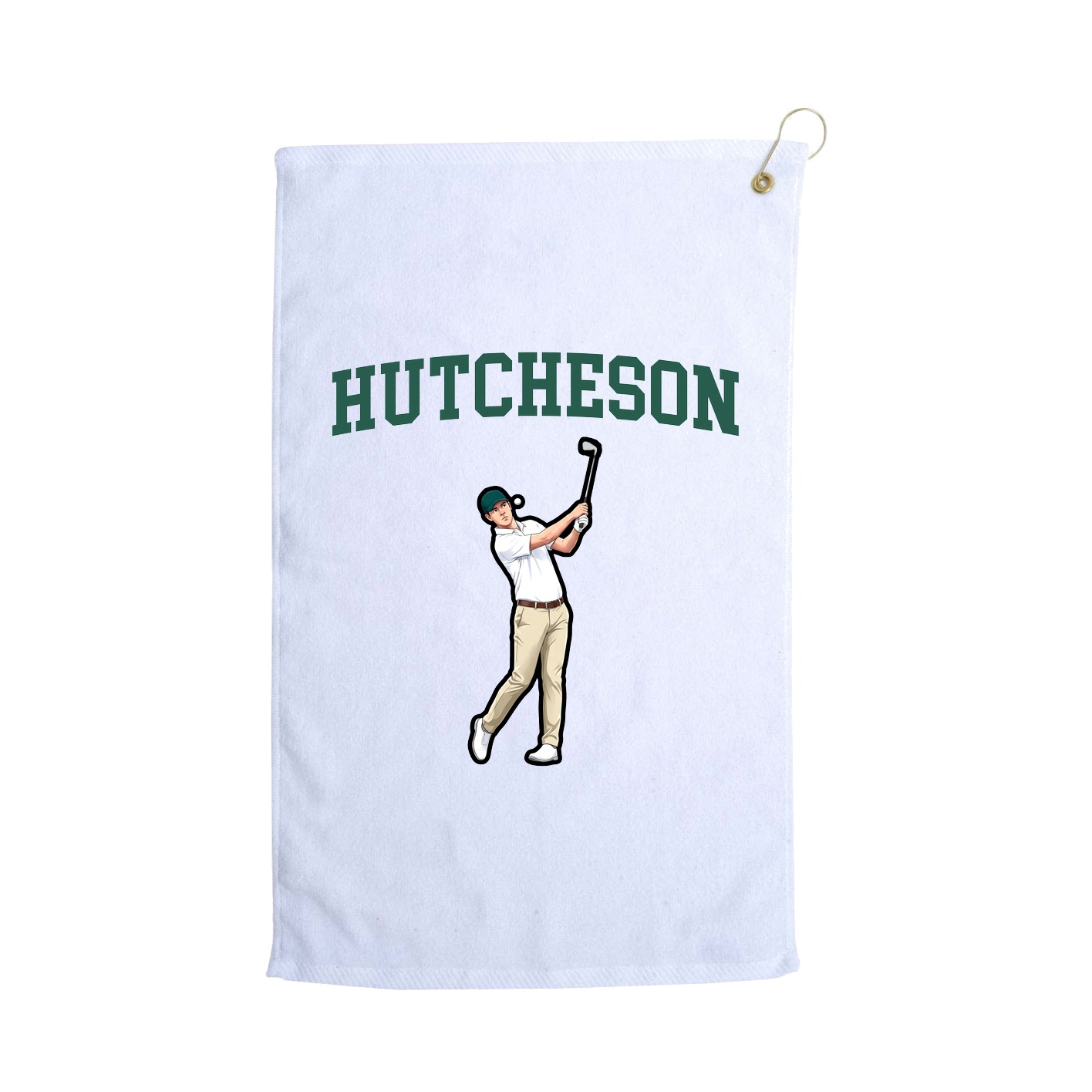 Golf Towel — Shirsey in White