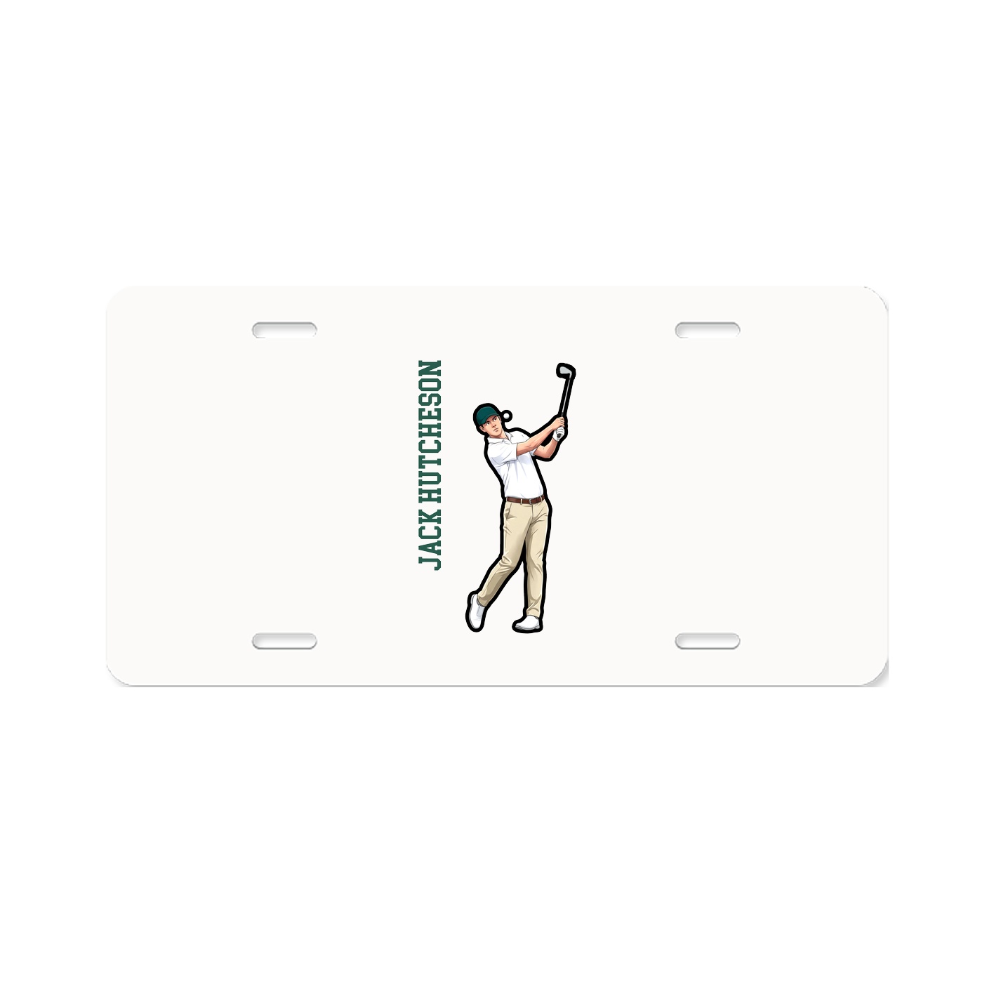 Aluminum License Plate