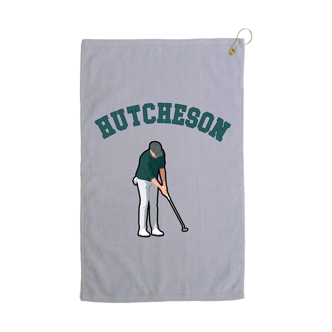 Golf Towel — Shirsey Arch in Grey