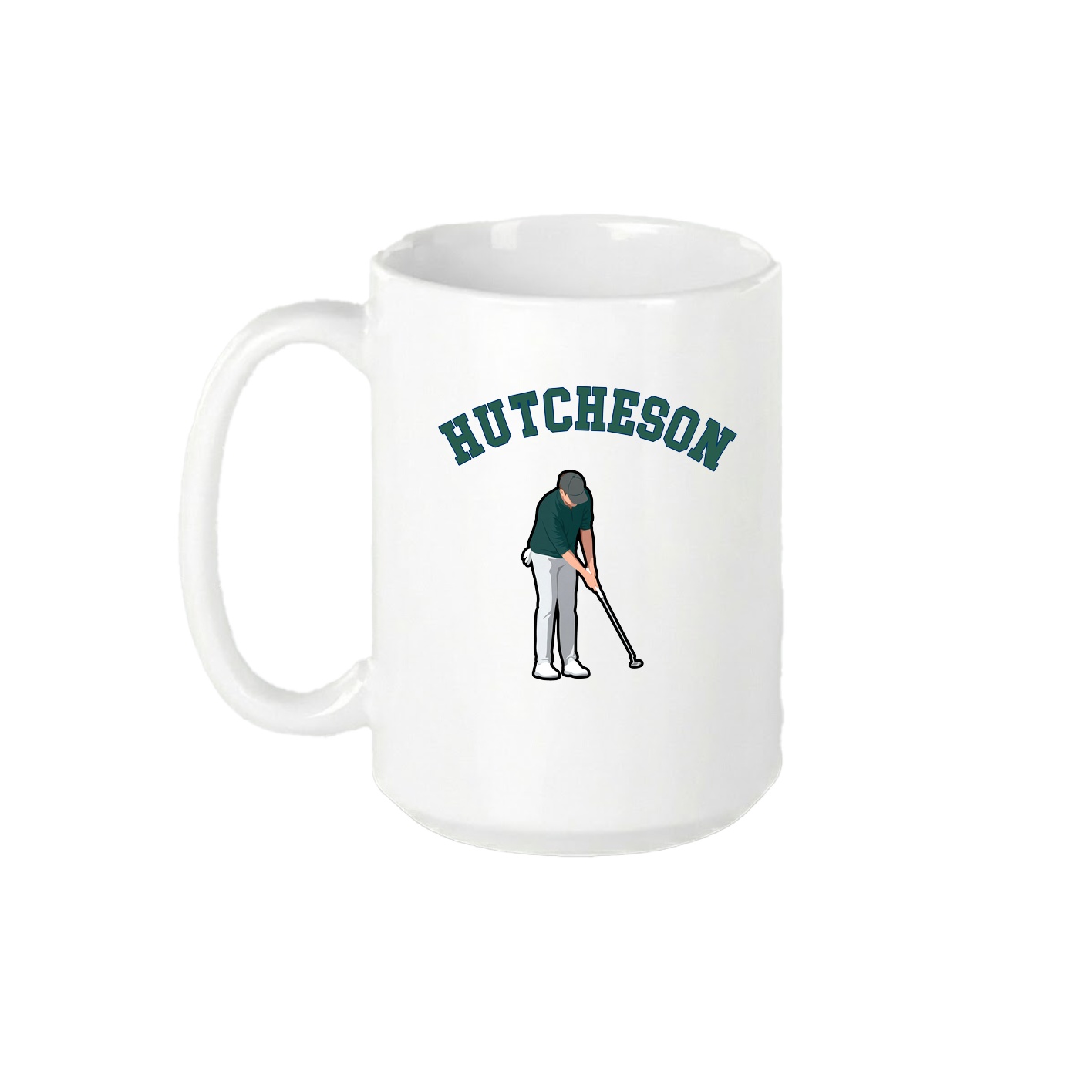 15oz Coffee Mug — Shirsey Arch in White