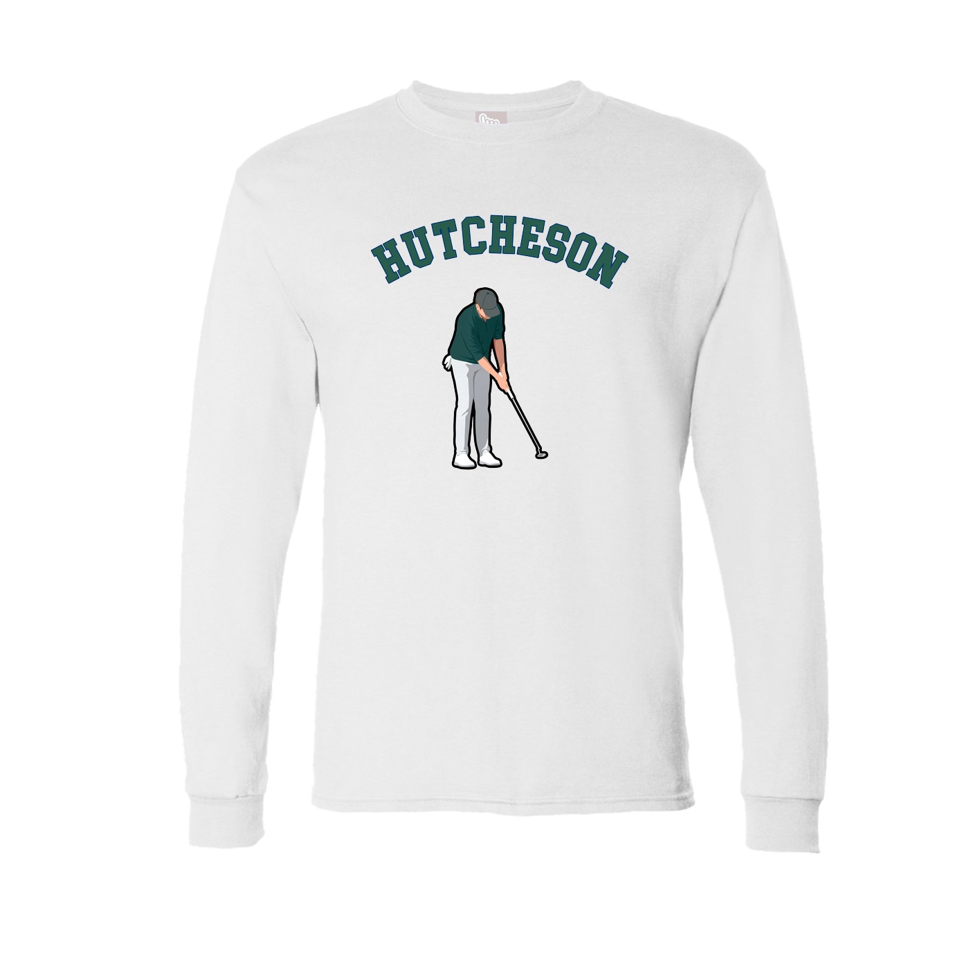 Long Sleeve Tee — Shirsey Arch in White