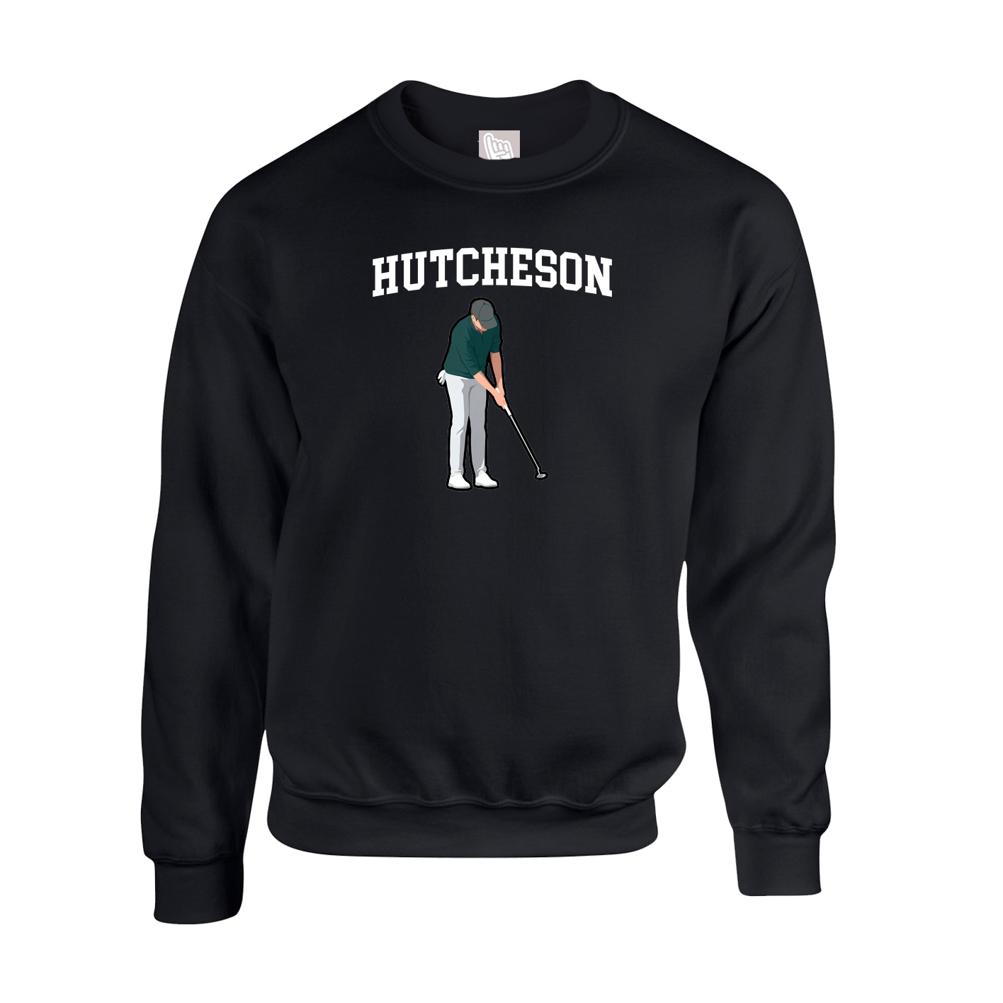 Fleece Crew — Shirsey in Black