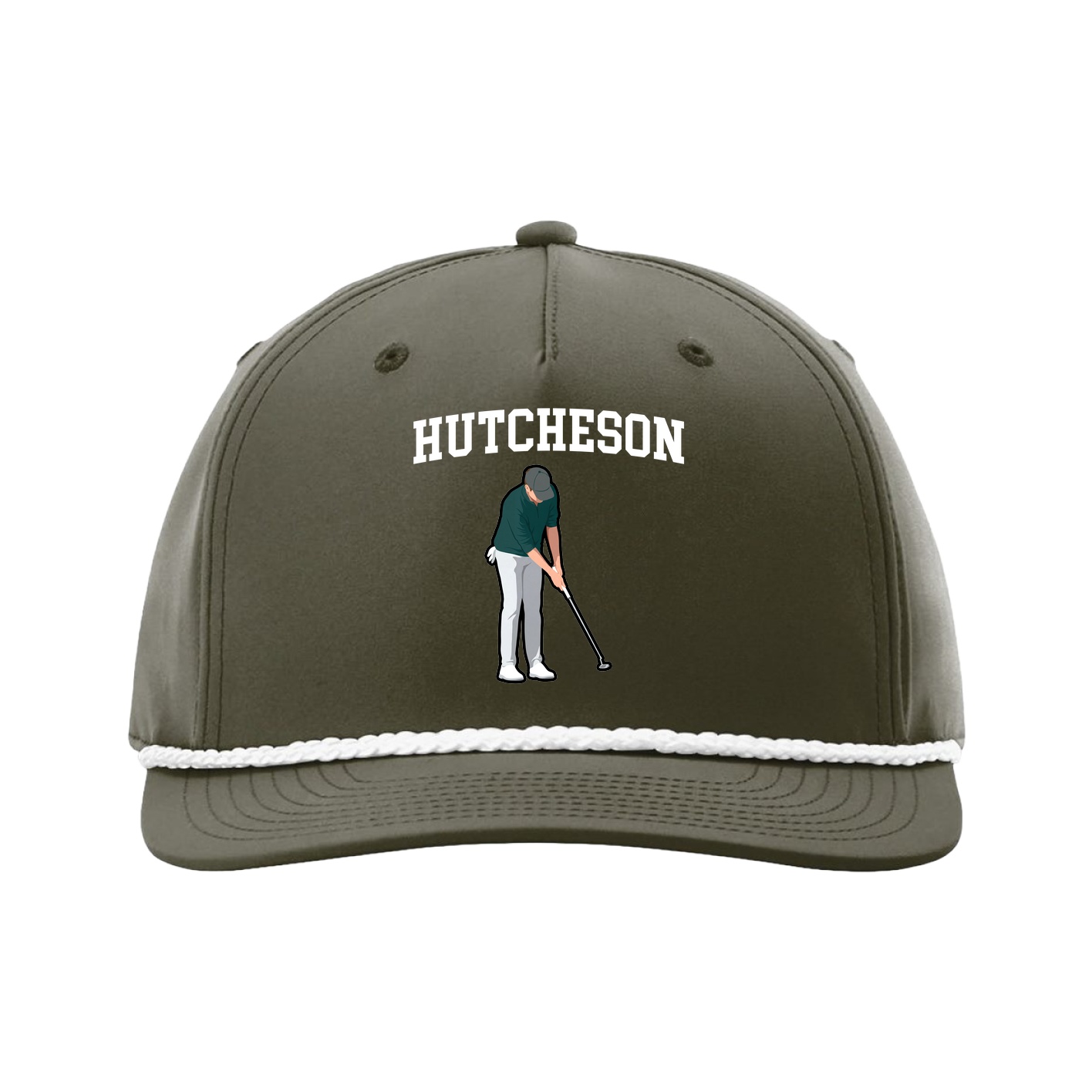 Five-Panel Classic Rope Cap — Shirsey in Green