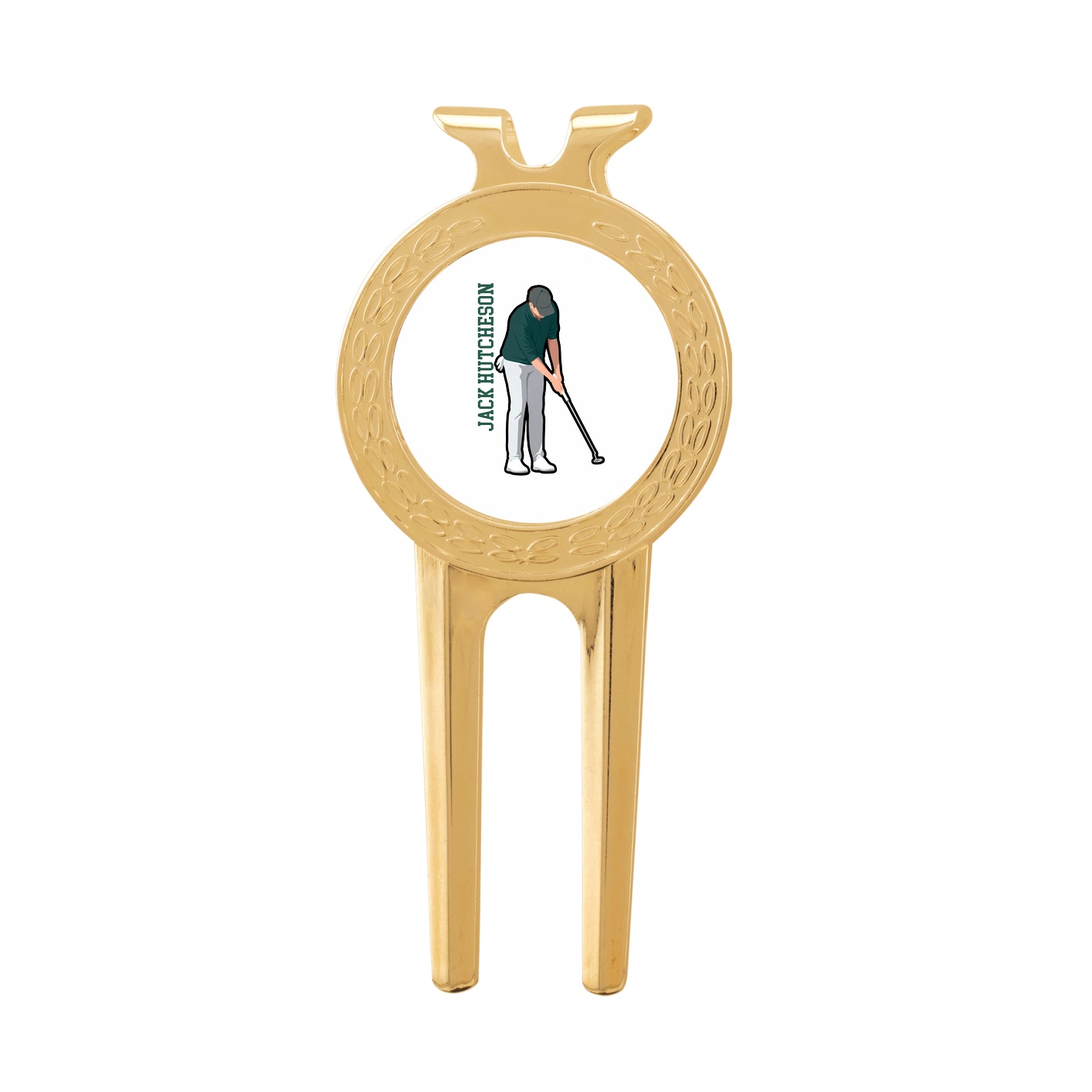 Divot Tool with Ball Marker — Name Vertical in Classic