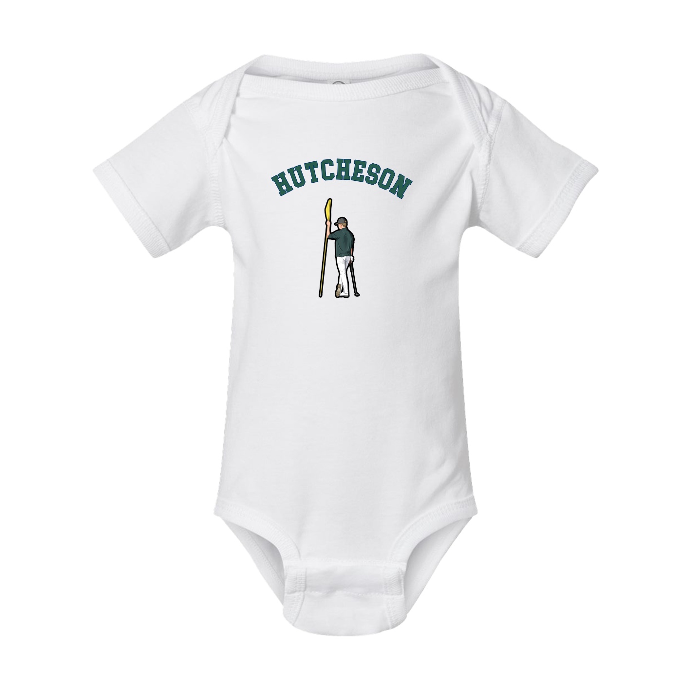 Baby Onesie — Shirsey Arch in White