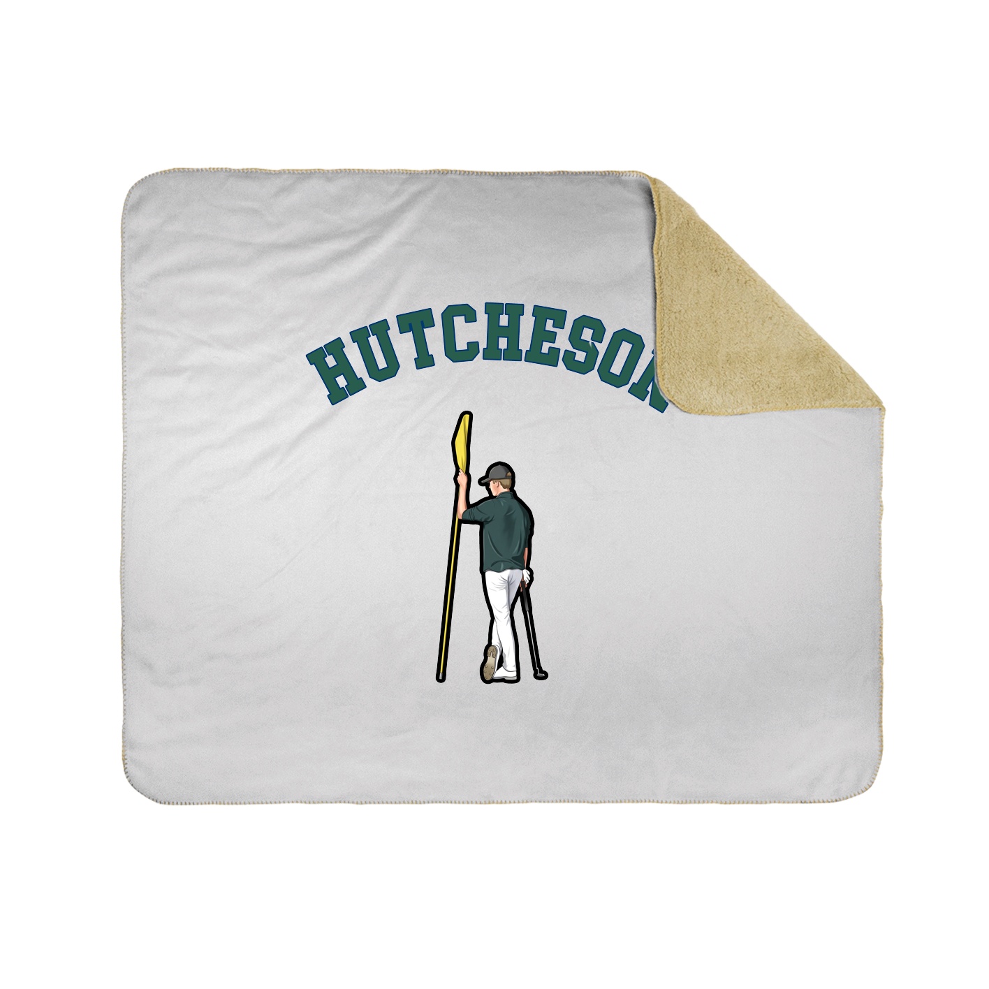Throw Blanket — Shirsey Arch in White