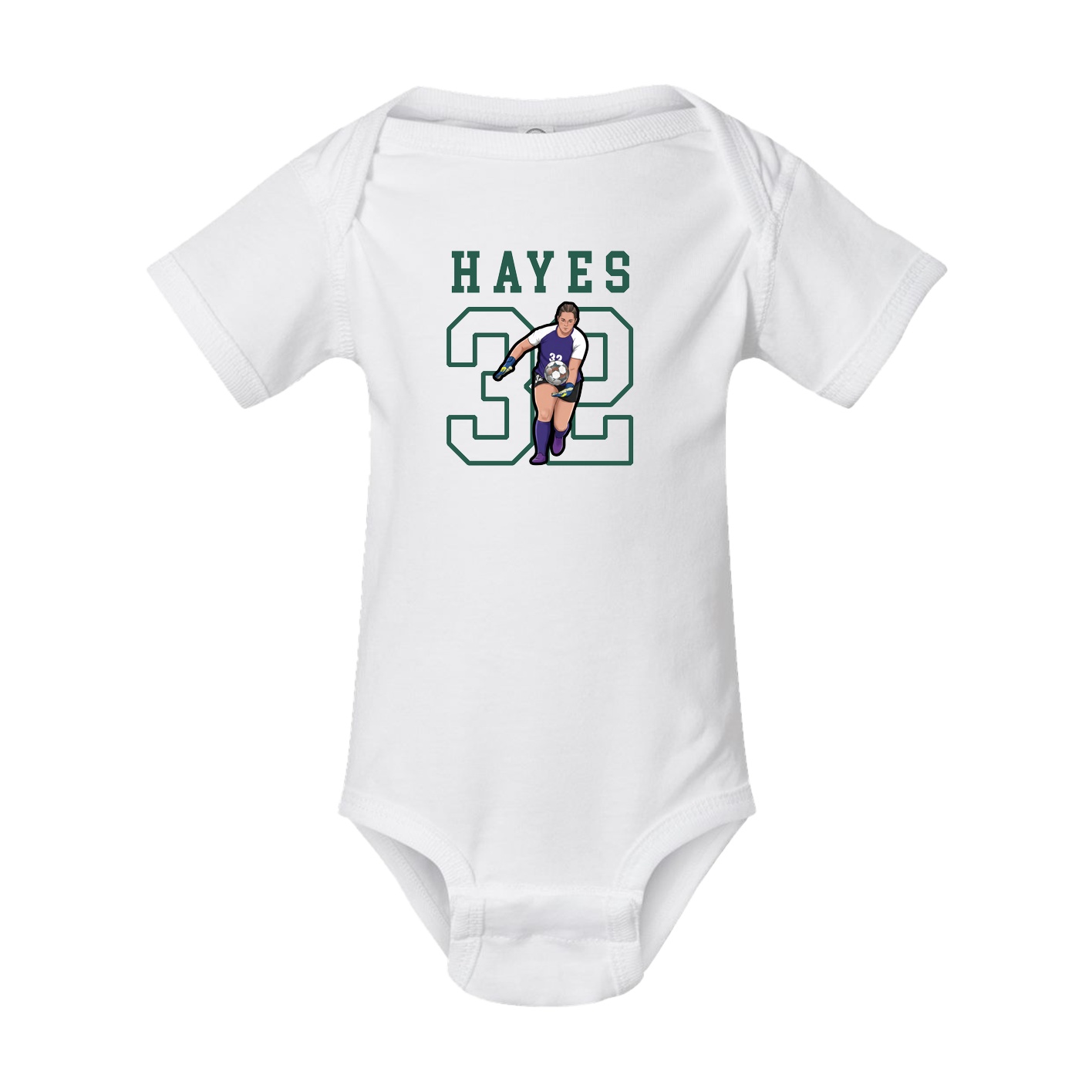 Baby Onesie — Shirsey in White