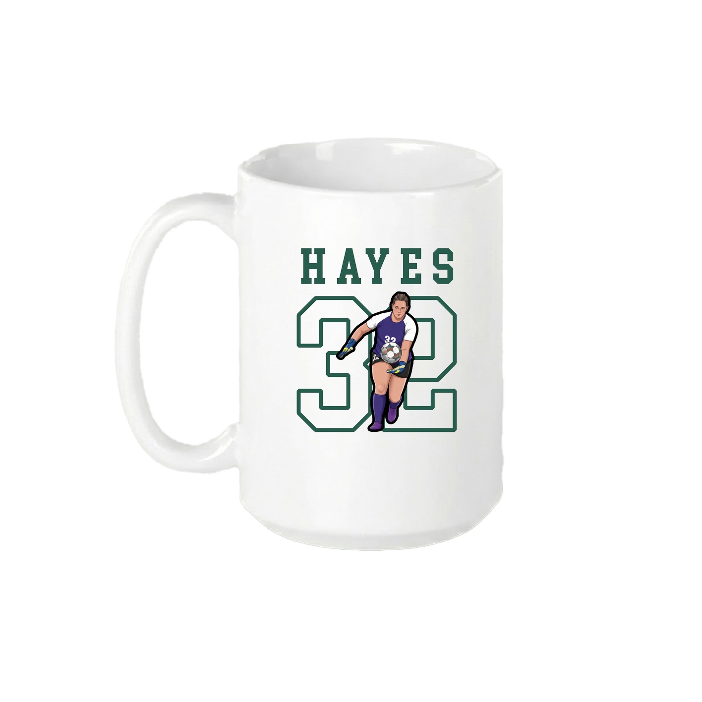 15oz Coffee Mug — Shirsey in White