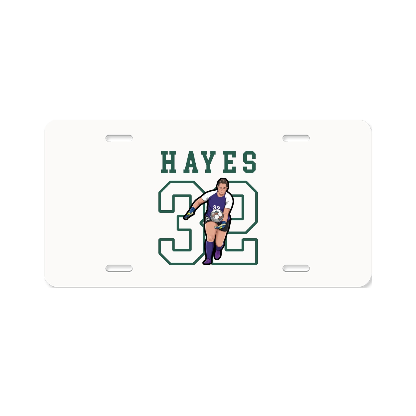 License Plate — Shirsey in Classic