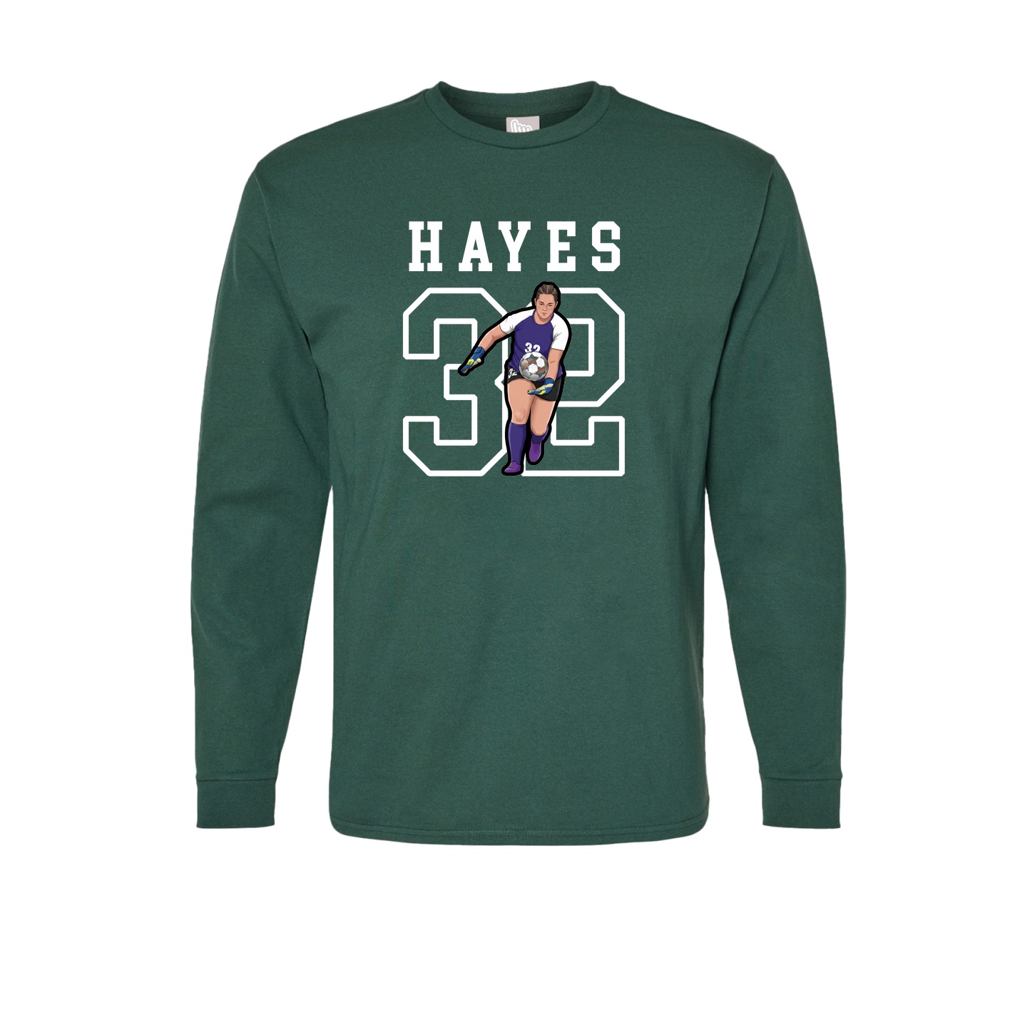 Long Sleeve Tee — Shirsey in Green