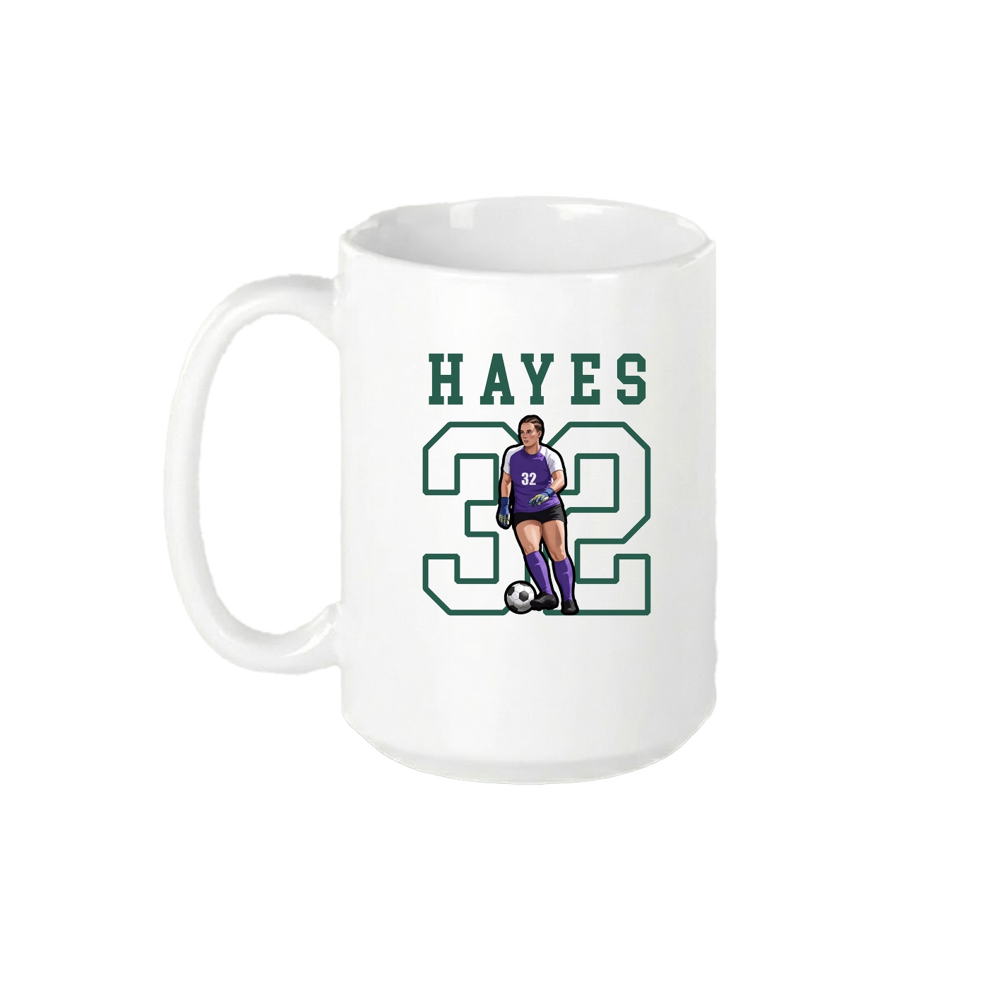 15oz Coffee Mug — Shirsey in White